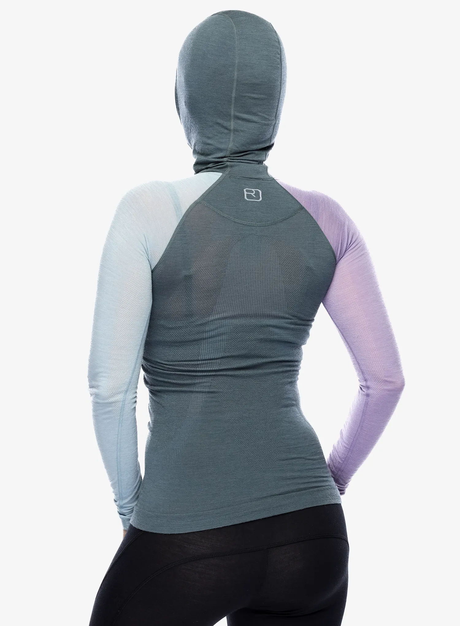 Funkčné tričko dámske Ortovox 120 Comp Light Hoody - dark arctic grey