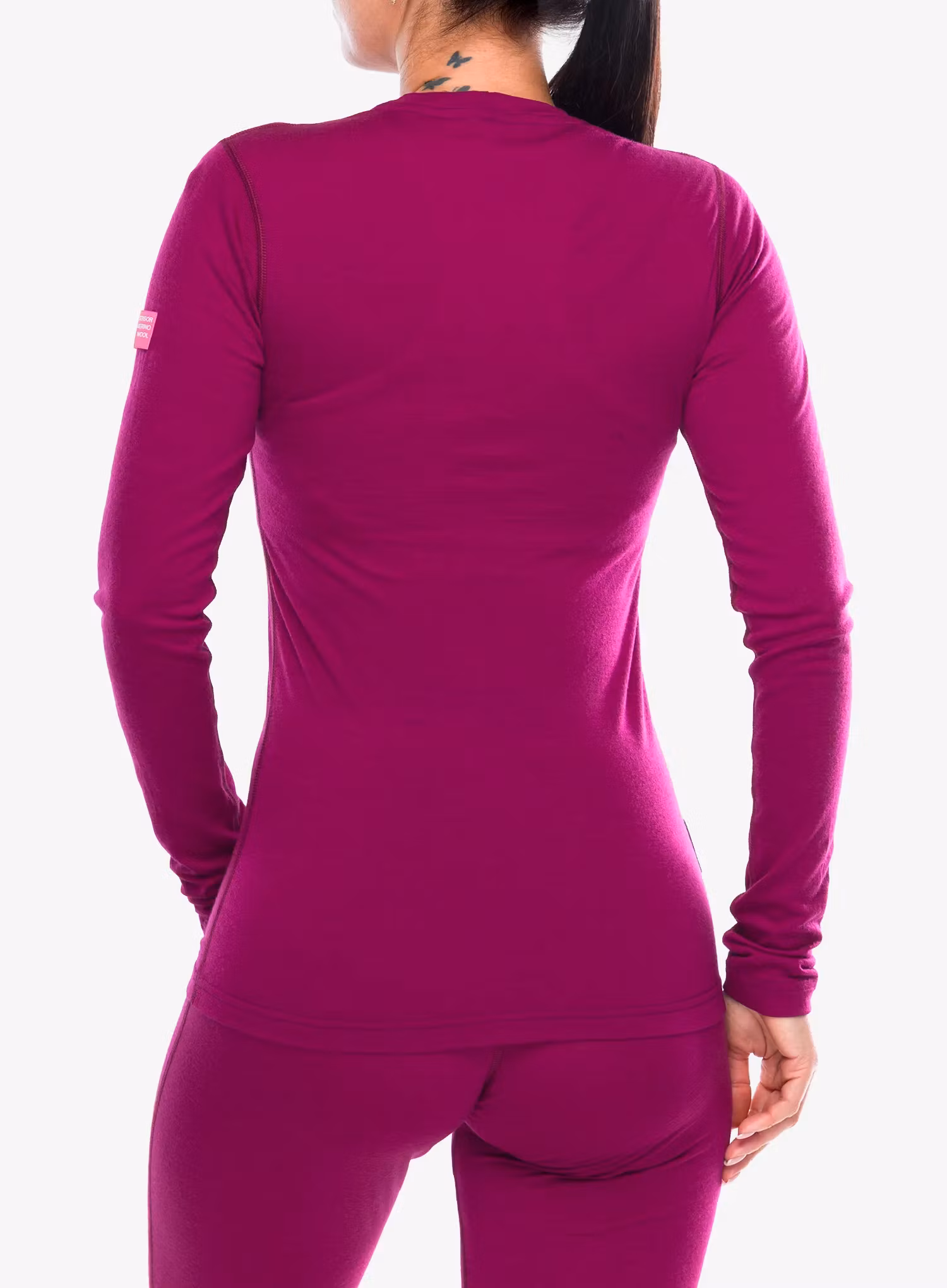 Funkčné tričko dámske Sensor Merino Active Tee L/S - lilla