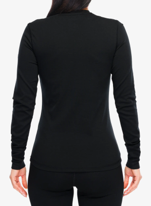 Funkčné tričko dámske Super.natural Lux Base LS - jet black