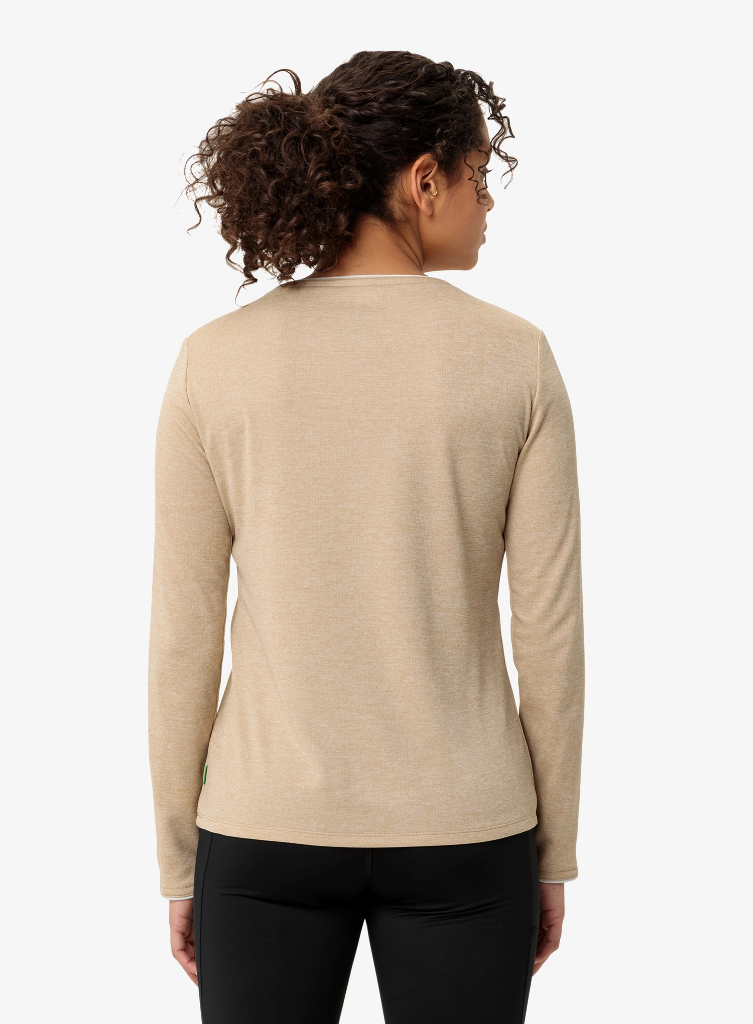Funkčné tričko dámske Vaude Essential LS T-Shirt - linen