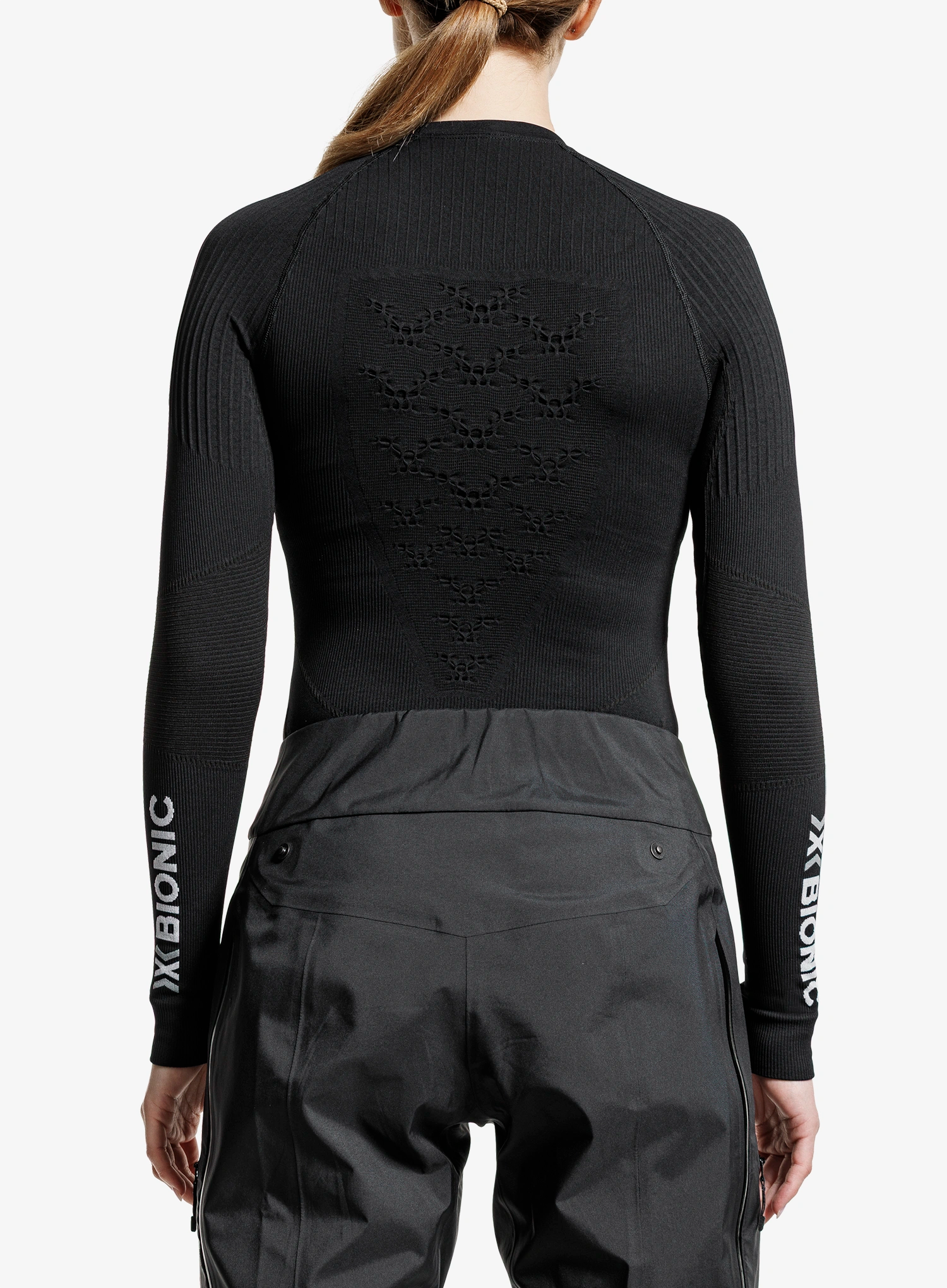 Funkčné tričko dámske X-Bionic Energy Accumulator 4.0 Shirt - opal black/arctic wht