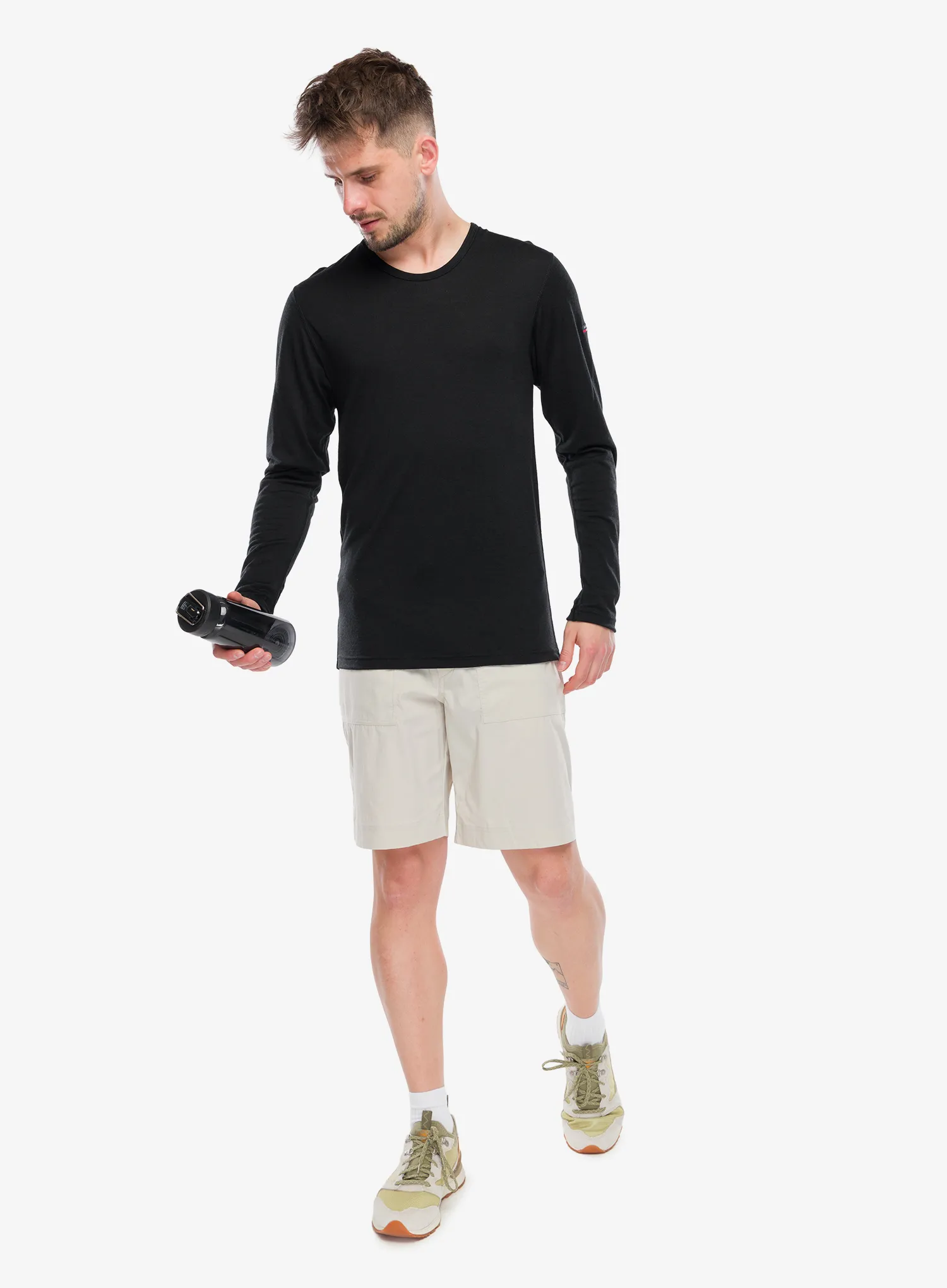 Funkčné tričko Devold Breeze Merino 150 Shirt - black
