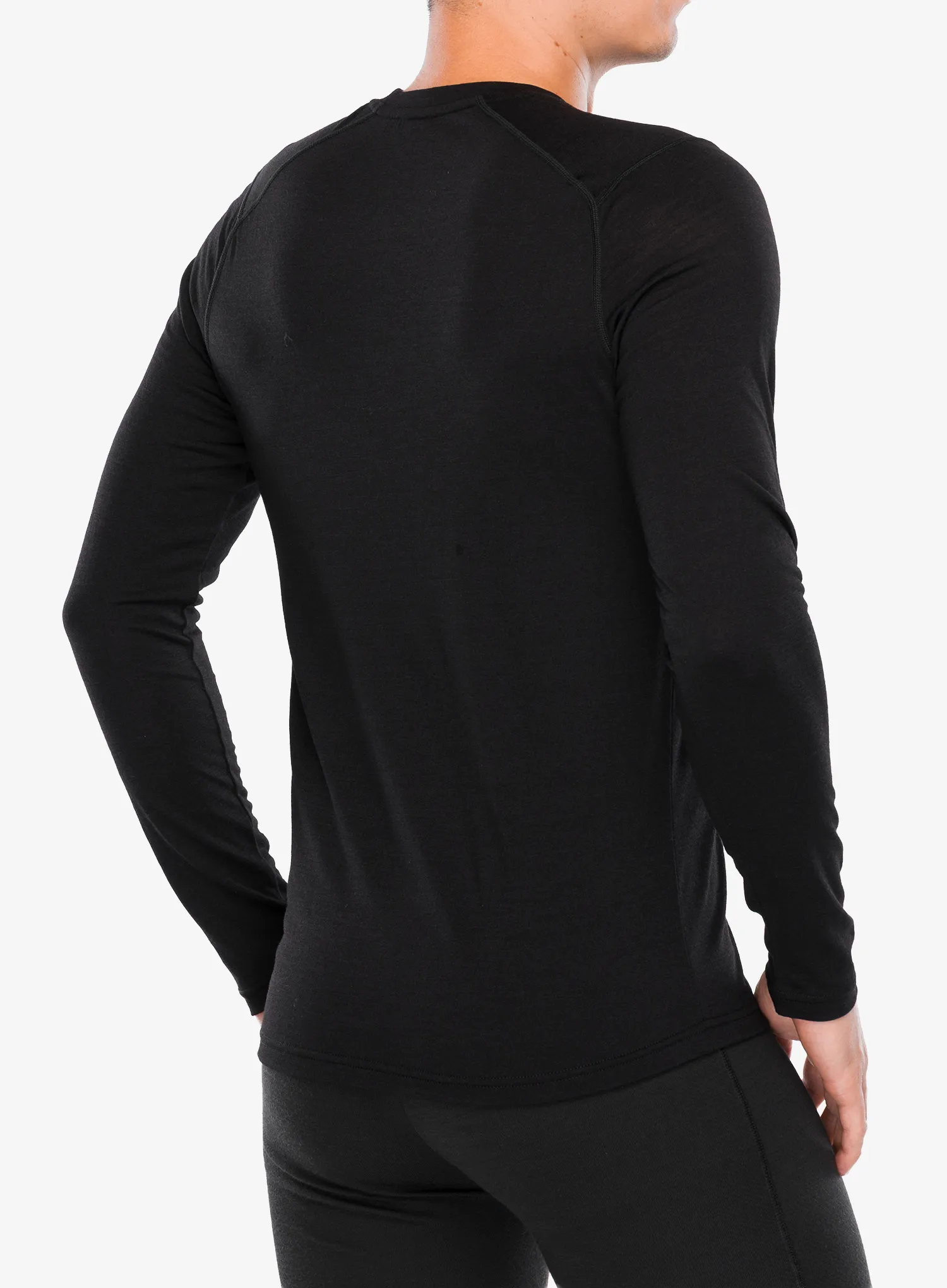 Funkčné tričko Helly Hansen Durawool Crew Ls - black