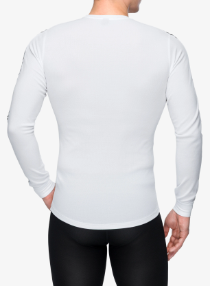 Funkčné tričko Helly Hansen HH LIFA Stripe Crew - white
