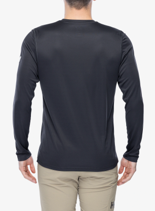 Funkčné tričko Helly Hansen Tech Crew LS 2.0 - ebony