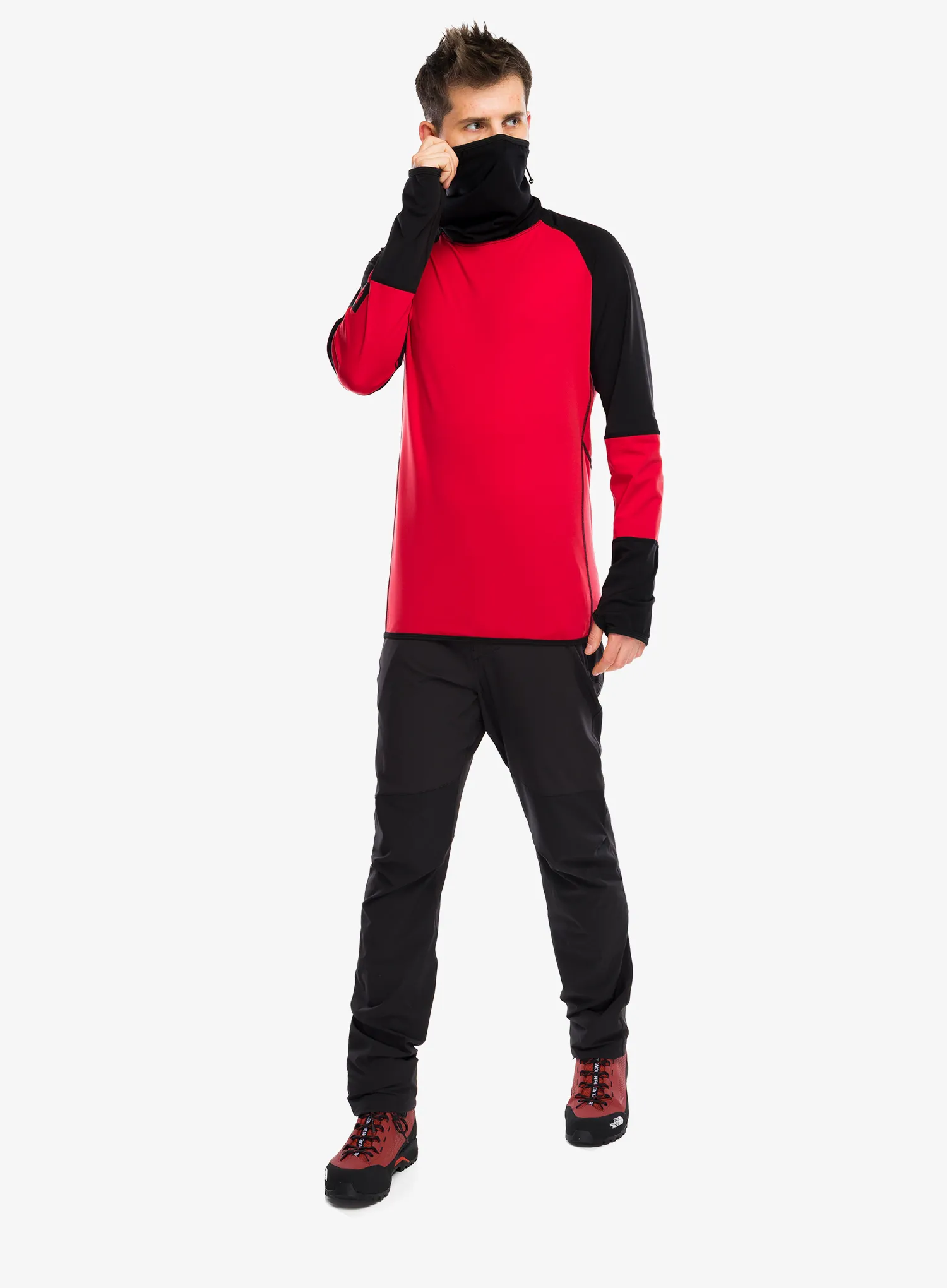 Funkčné tričko Majesty Surface Base Layer Top - red