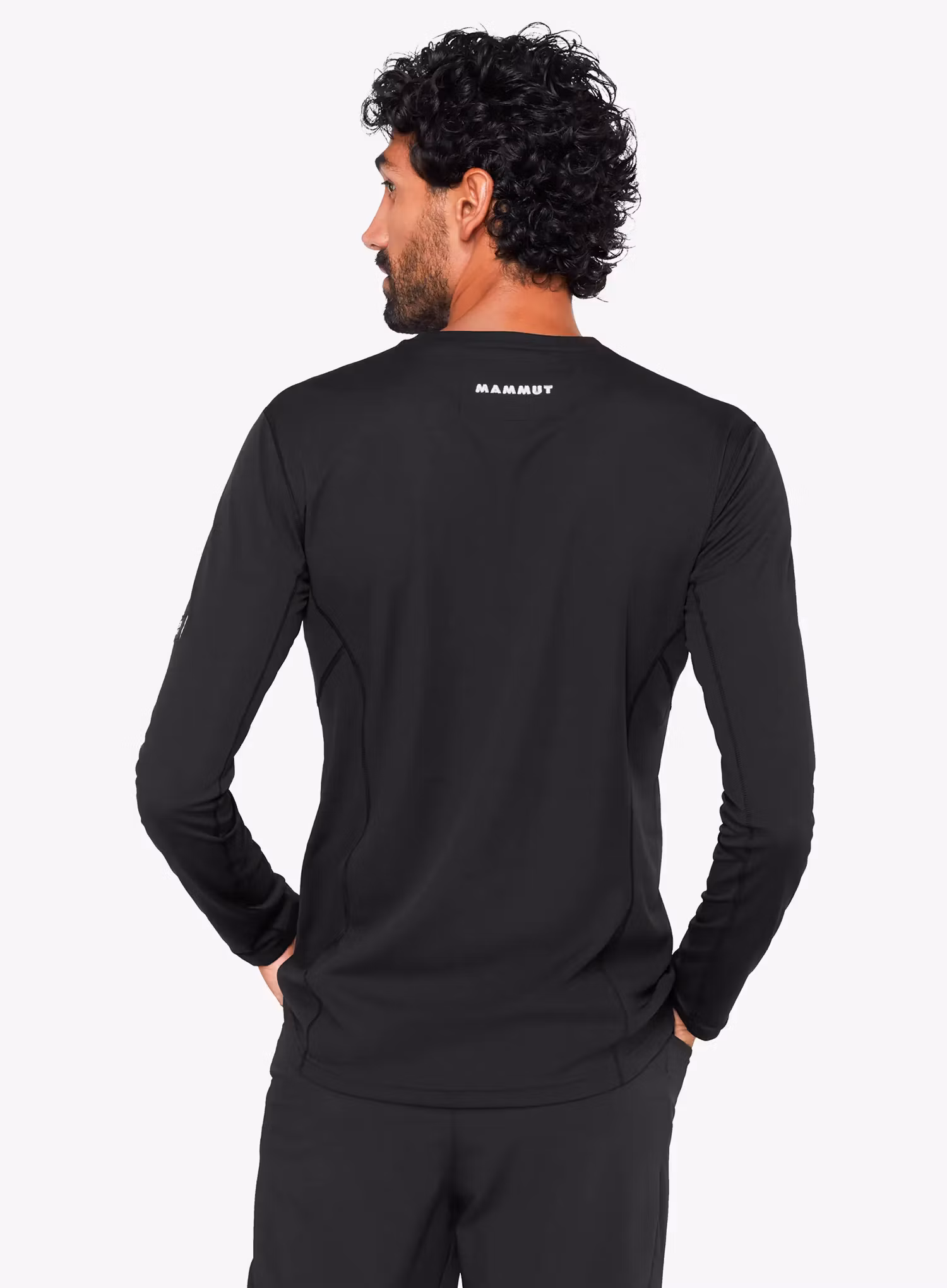 Funkčné tričko Mammut Eiger Nordwand FL Longsleeve - black