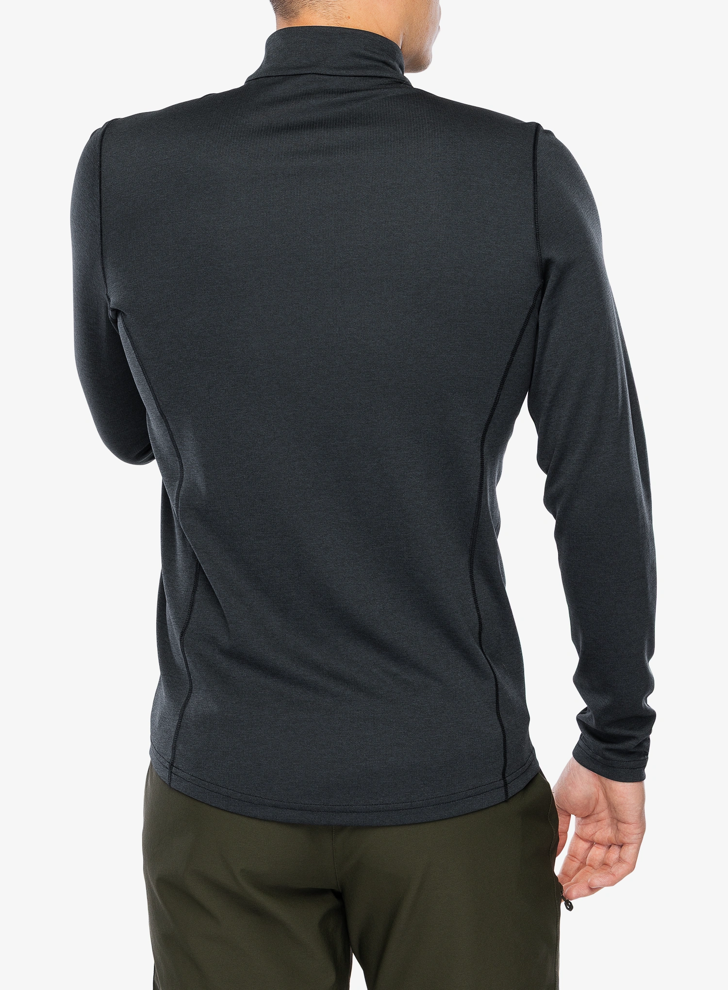 Funkčné tričko Montane Dart Zip Neck - black