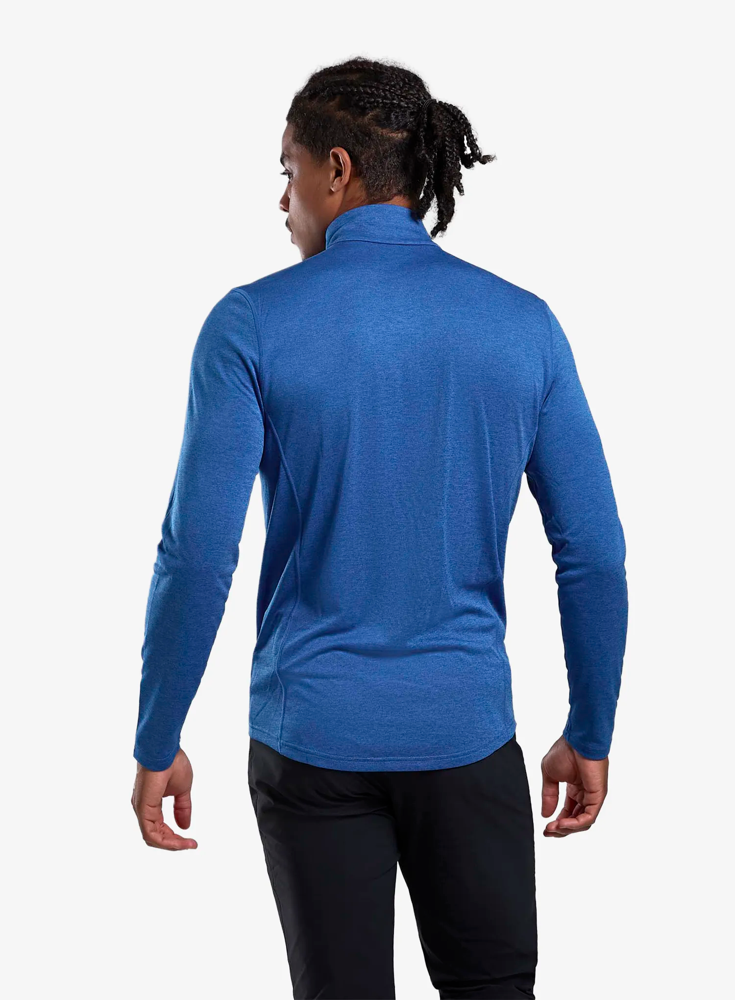 Funkčné tričko Montane Dart Zip Neck - neptune blue