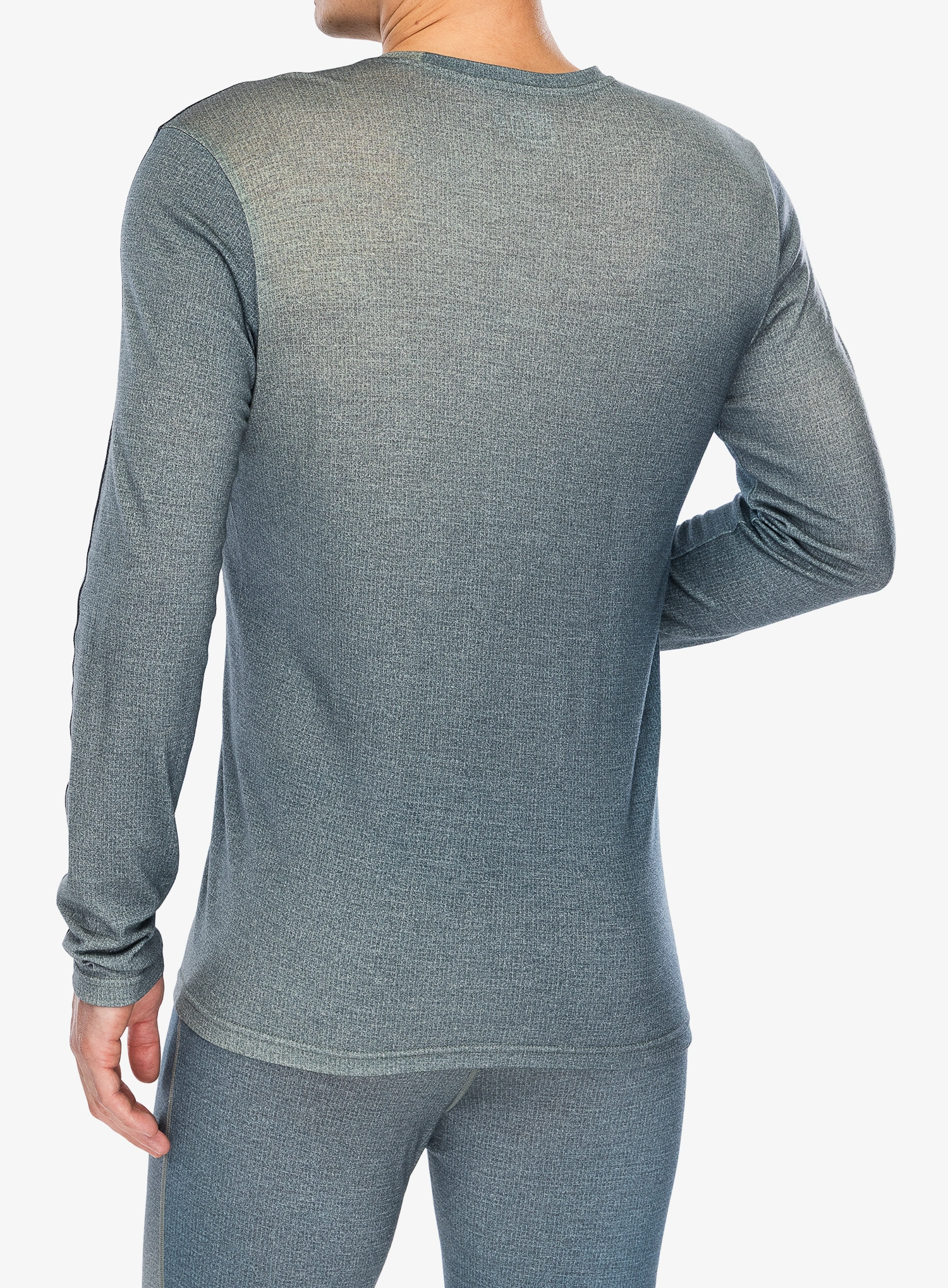 Funkčné tričko Ortovox 185 Rock'N'Wool Print LS - aop green sage