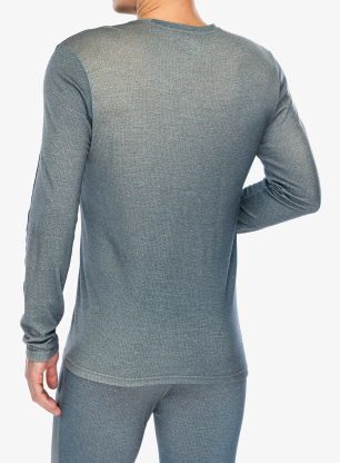 Funkčné tričko Ortovox 185 Rock'N'Wool Print LS - aop green sage