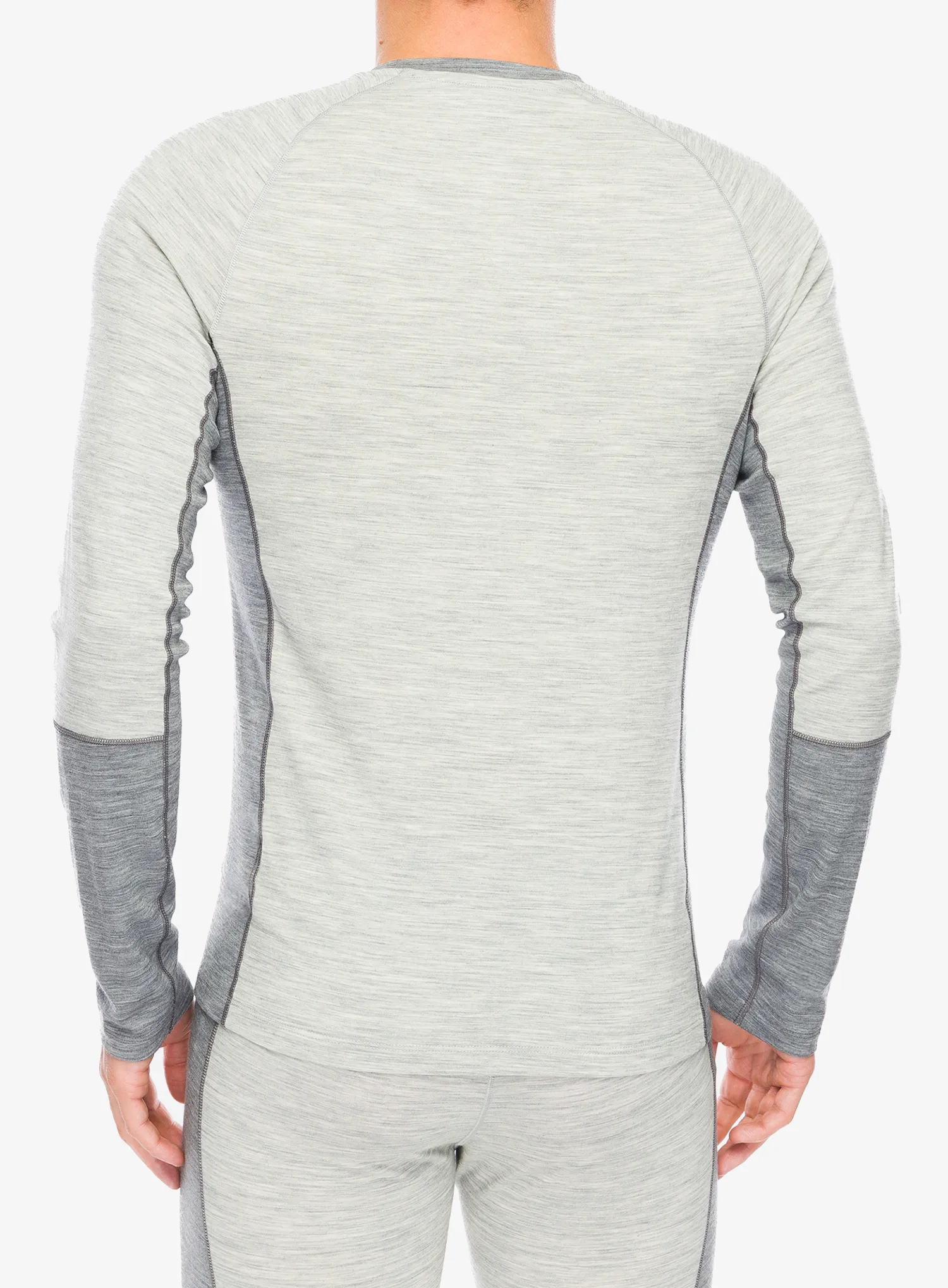 Funkčné tričko Peak Performance Magic Crew Wool-Blend BL - med grey mel/grey mel