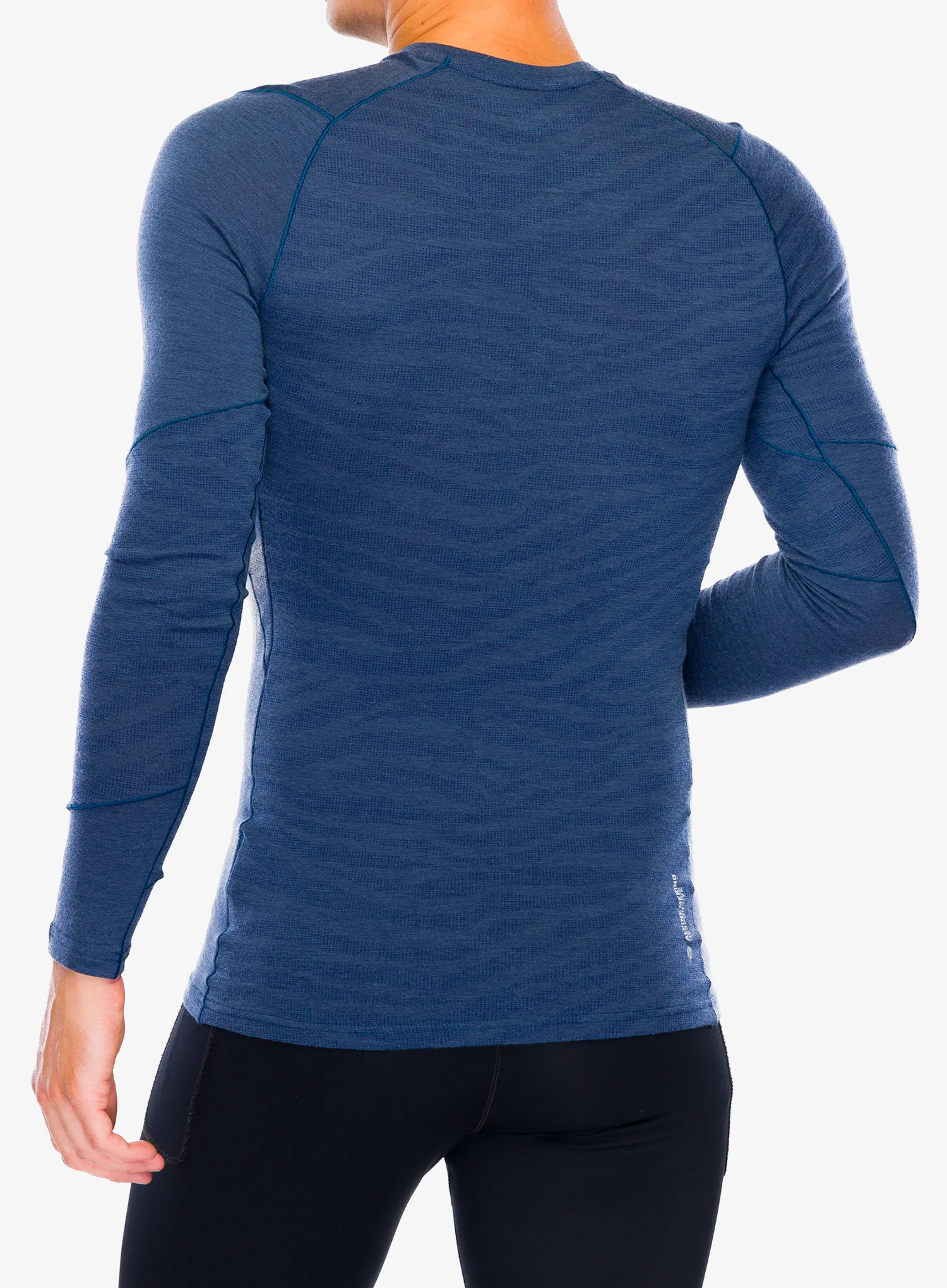 Funkčné tričko Salewa Cristallo Warm Amr L/S Tee - dark denim