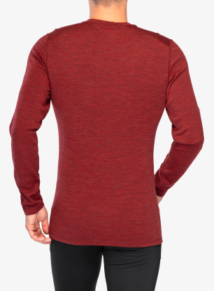 Funkčné tričko Smartwool Merino 250 Baselayer Crew - currant heather