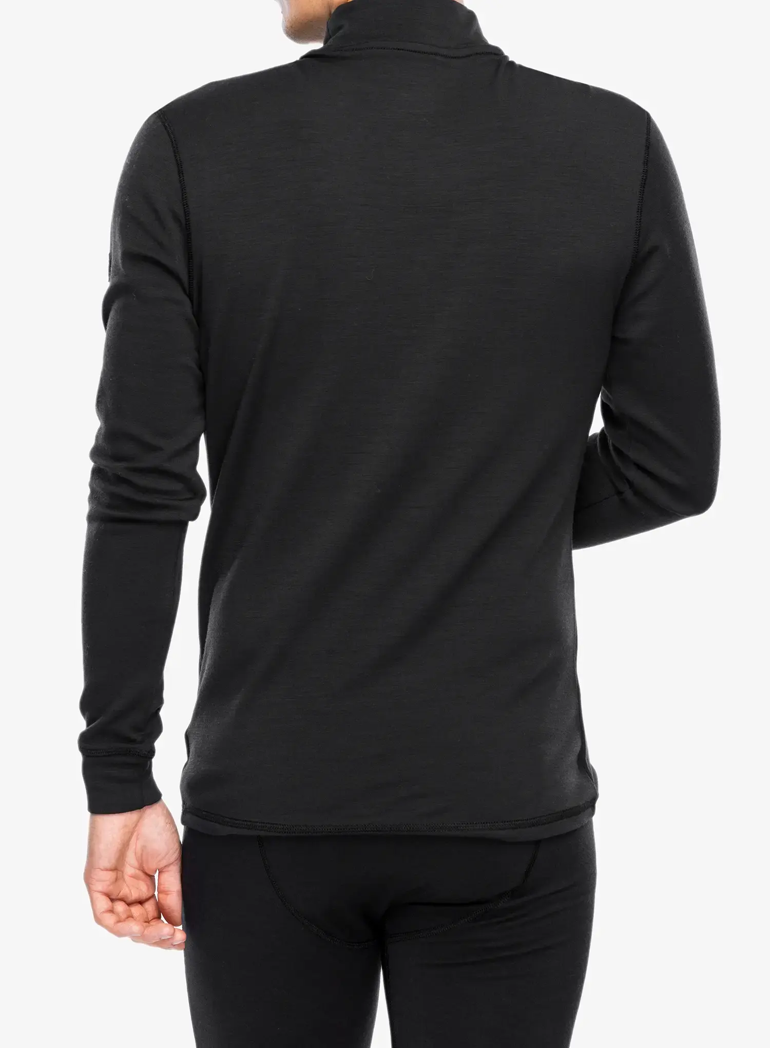 Funkčné tričko Super.natural Hot 6 Pack Turtleneck - jet black