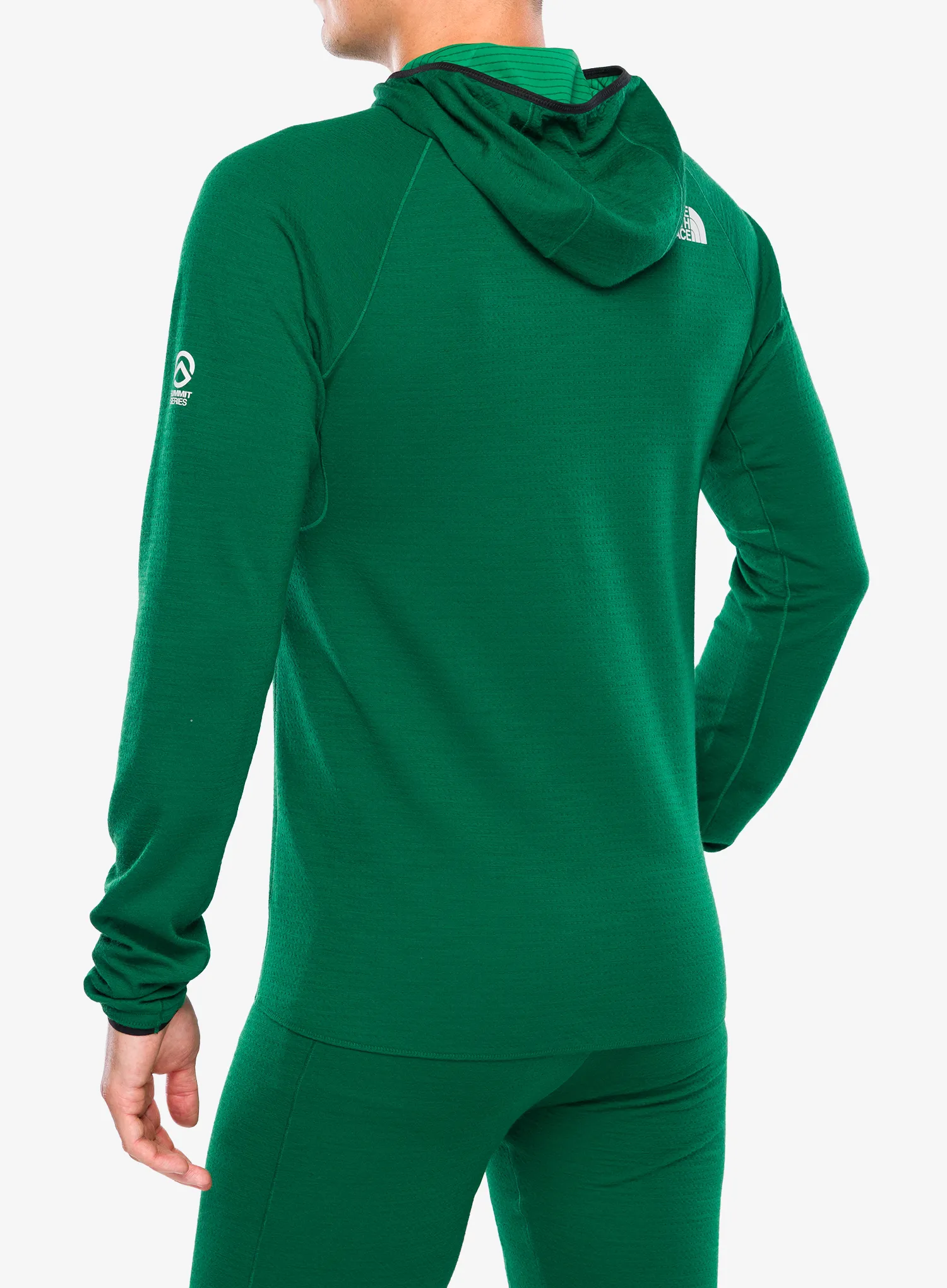Funkčné tričko The North Face Summit Dotknit AMK Hoodie - apex green
