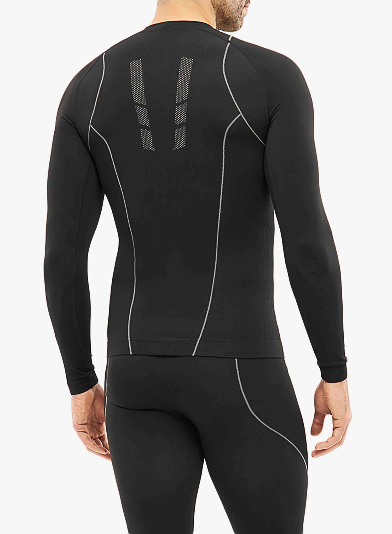 Funkčné tričko Viking Base Layer Eiger 2.0 Longsleeve - black/grey