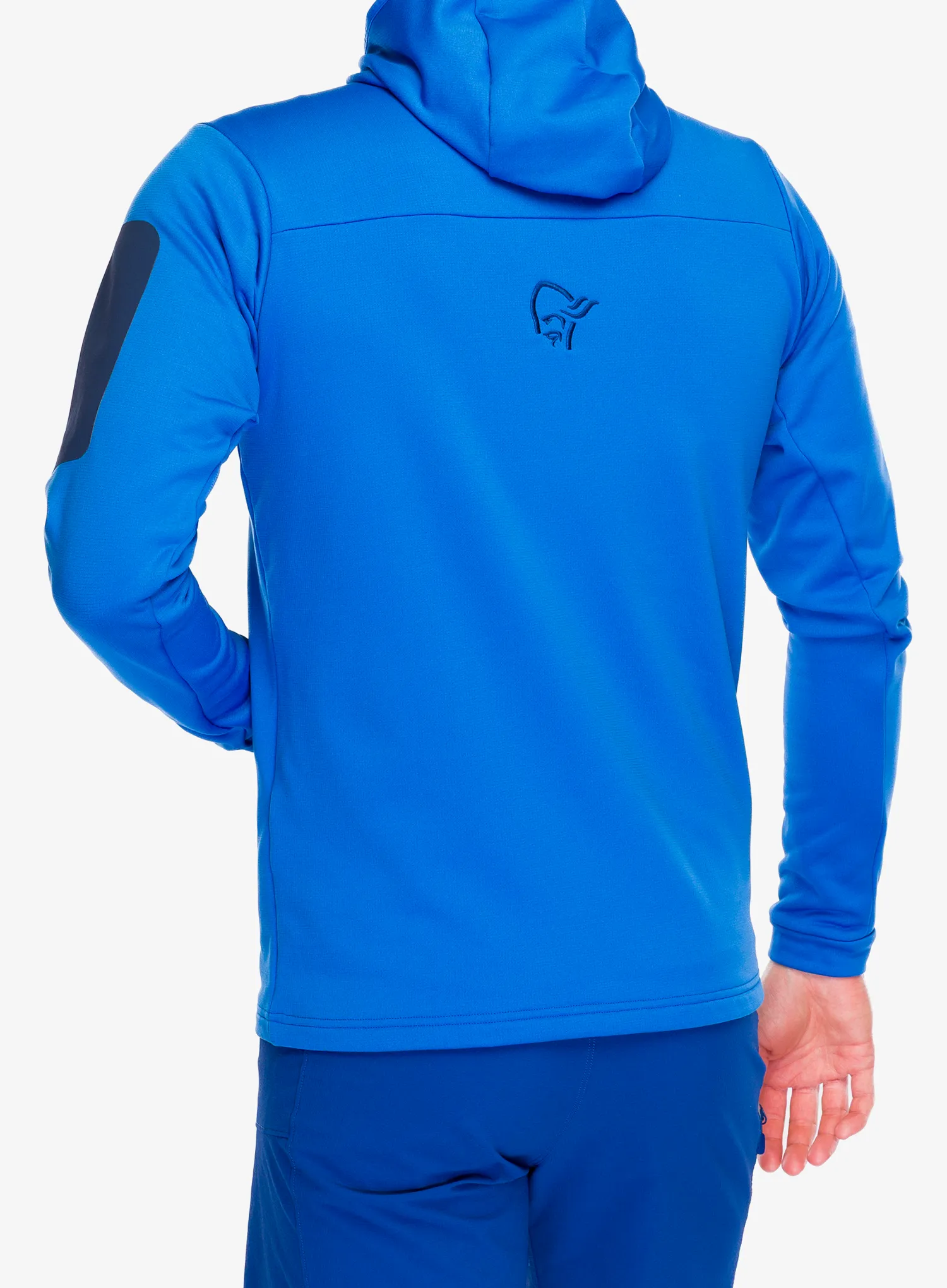 Turistická mikina Norrona Falketind Warm2 Stretch Hood - skydiver
