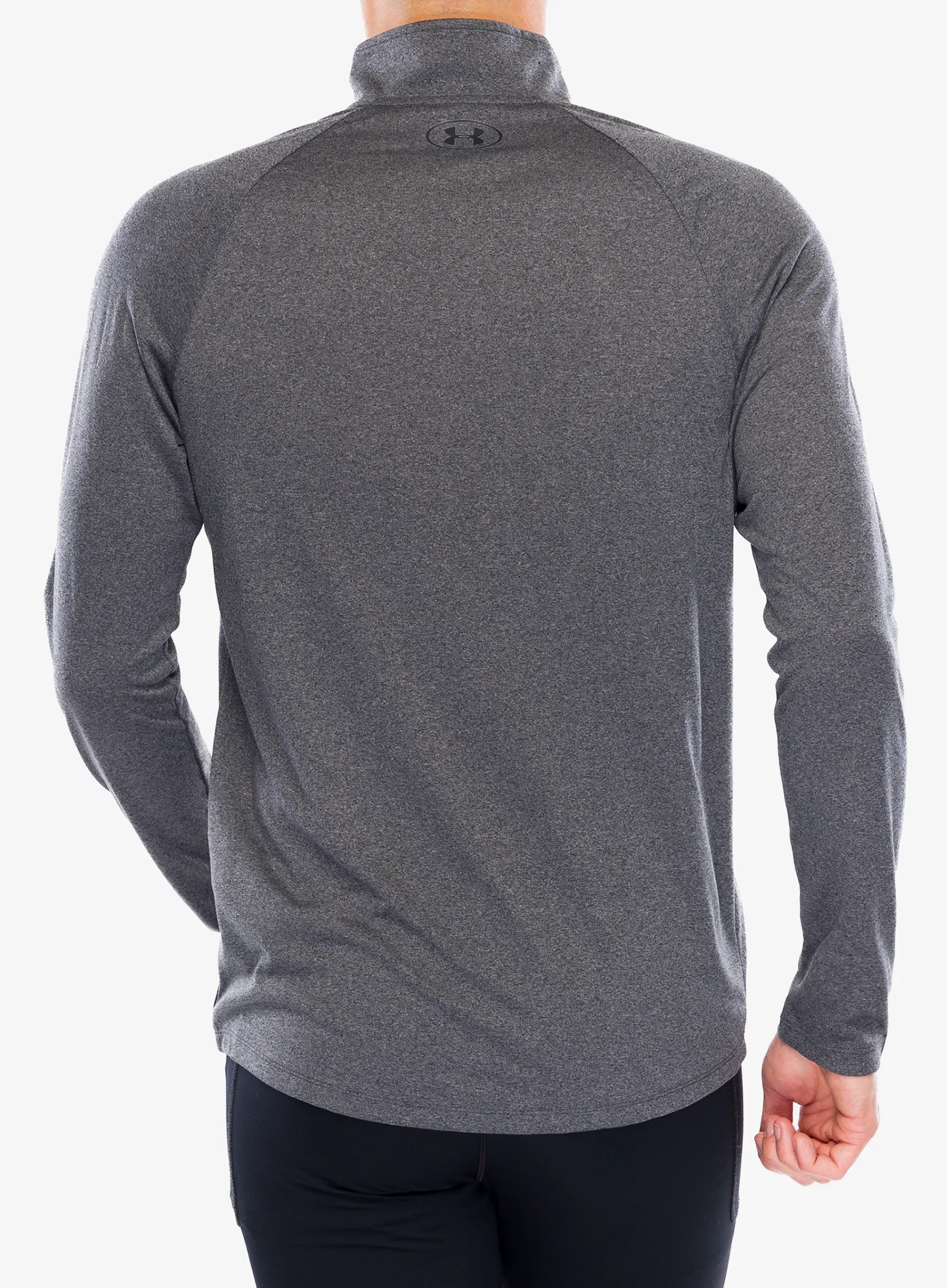 Mikina Under Armour Tech 1/2 Zip Long Sleeve - carbon heather/black