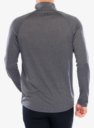 Mikina Under Armour Tech 1/2 Zip Long Sleeve - carbon heather/black