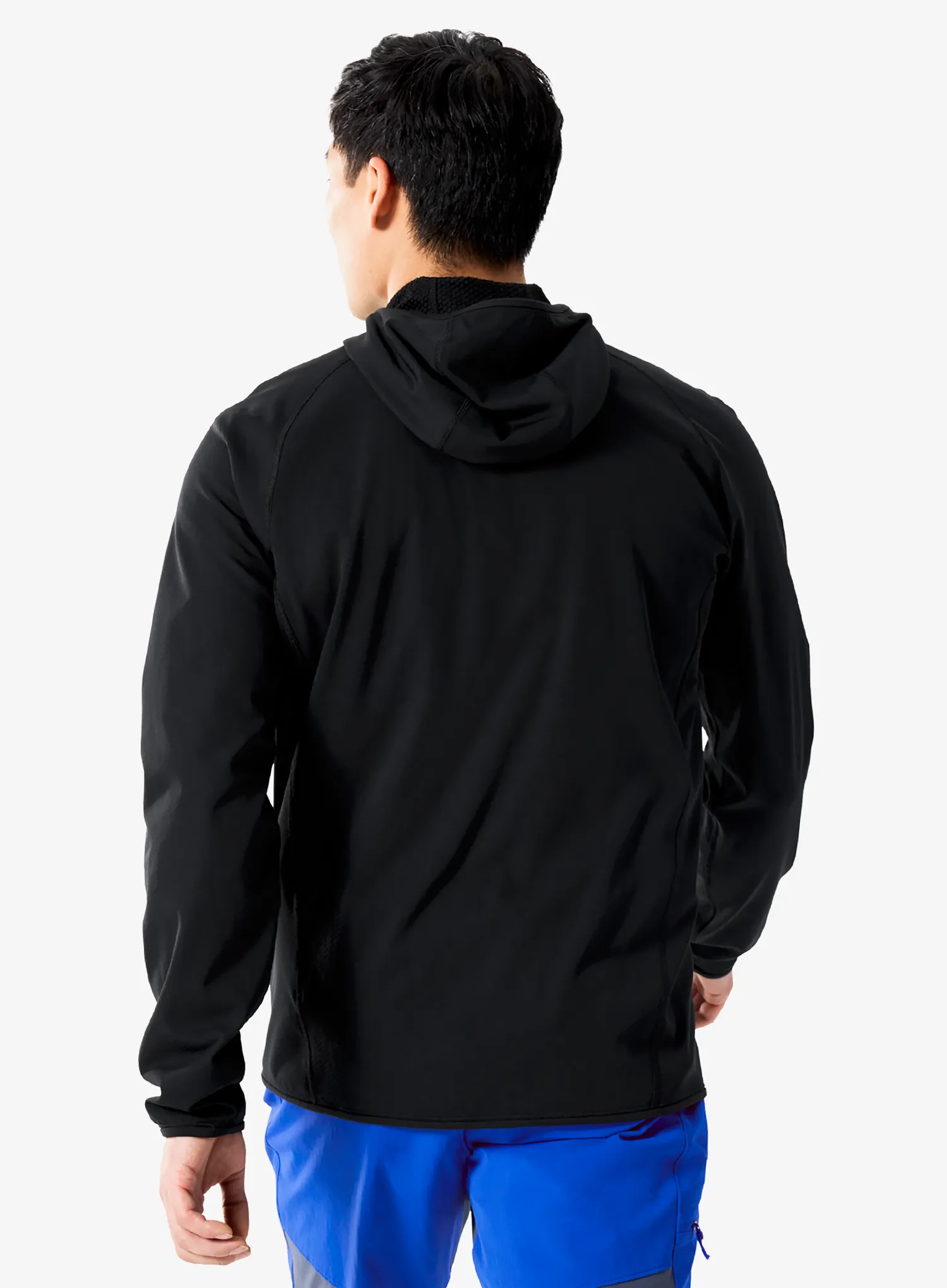 Mikina s kapucňou Arcteryx Delta Hoody - black