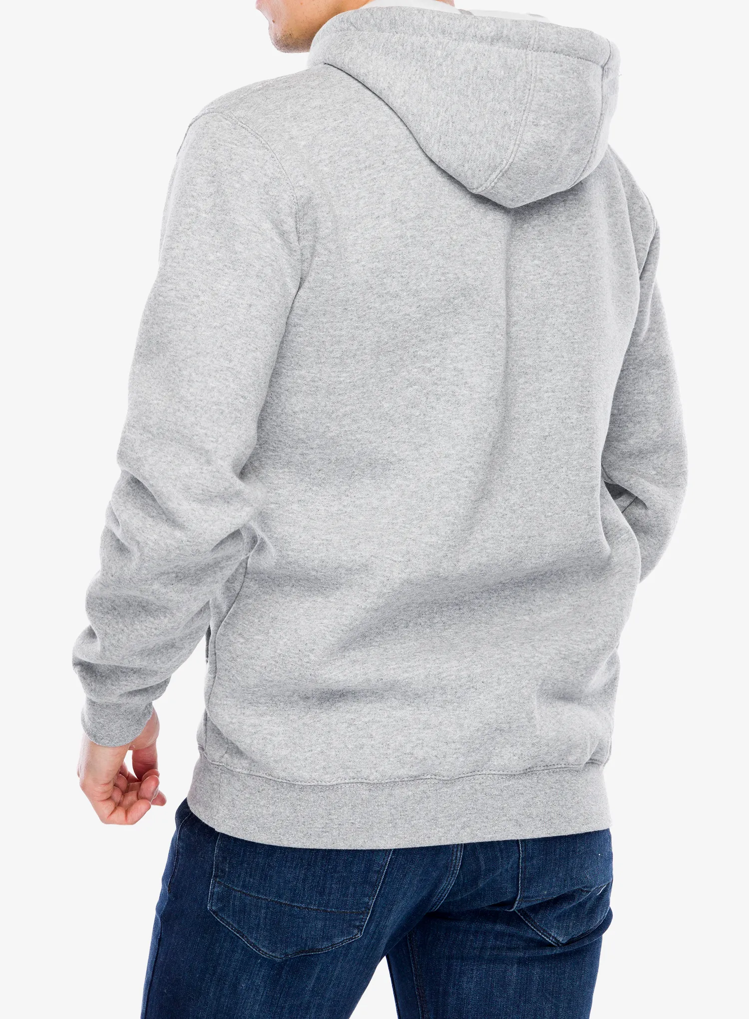 Mikina s kapucňou Carhartt Signature Logo Sweatshirt - heather grey