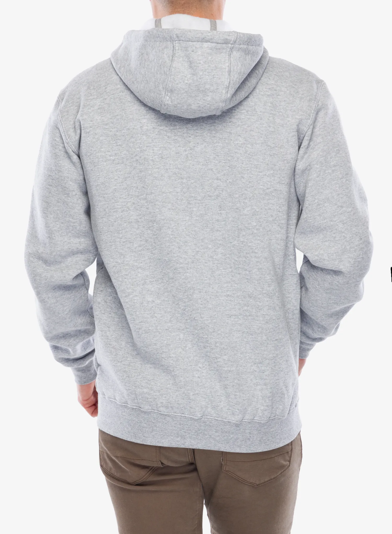 Mikina s kapucňou Carhartt Zip Hooded Sweatshirt - heather grey