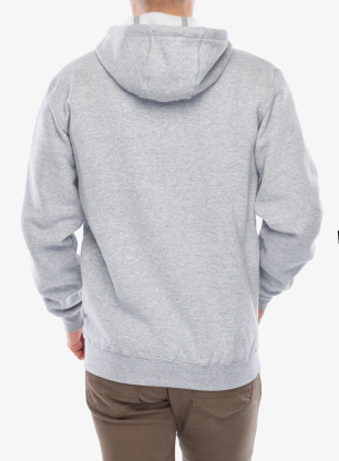 Mikina s kapucňou Carhartt Zip Hooded Sweatshirt - heather grey