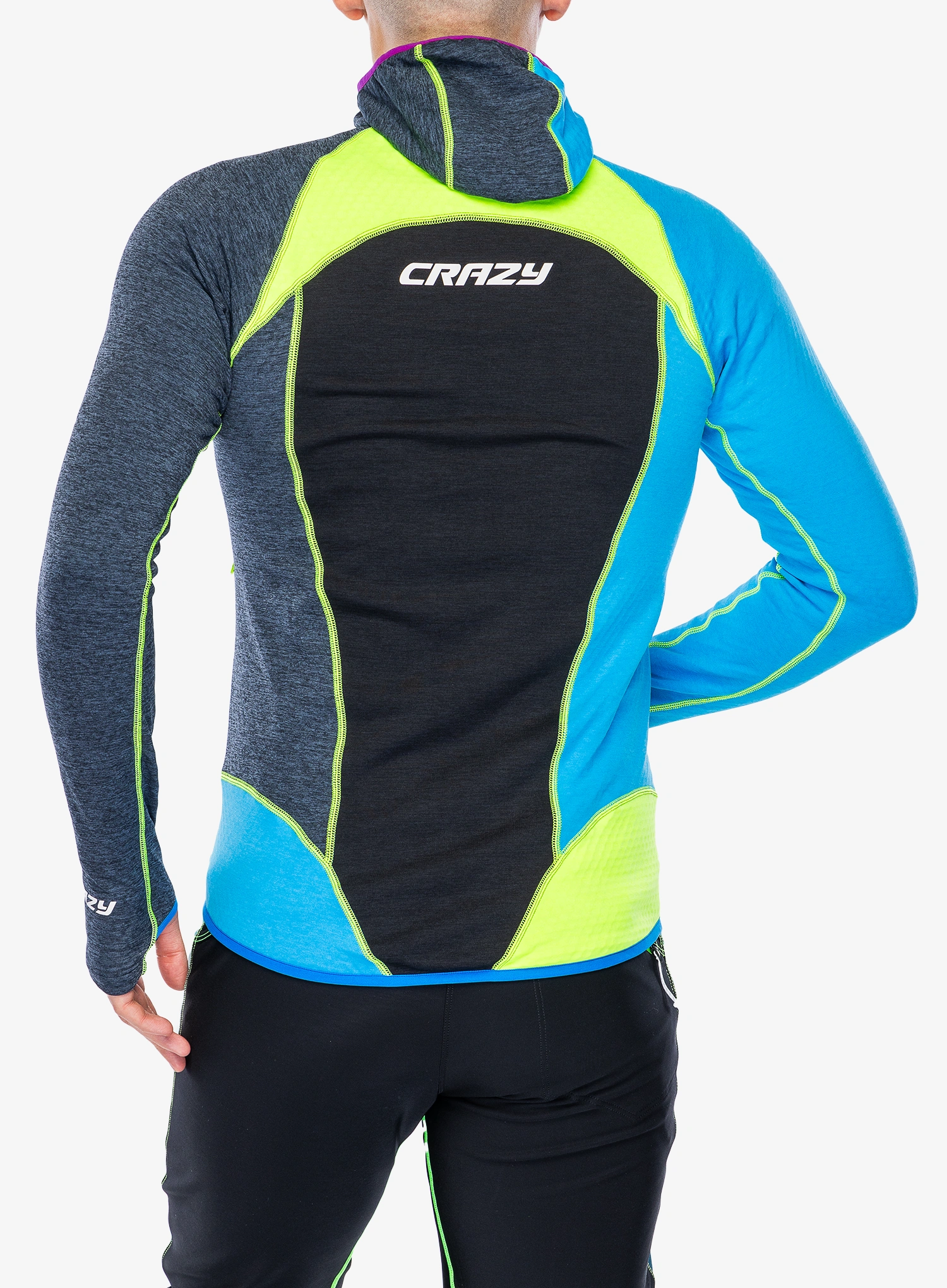 Mikina s kapucňou Crazy Pull Resolution  - energy