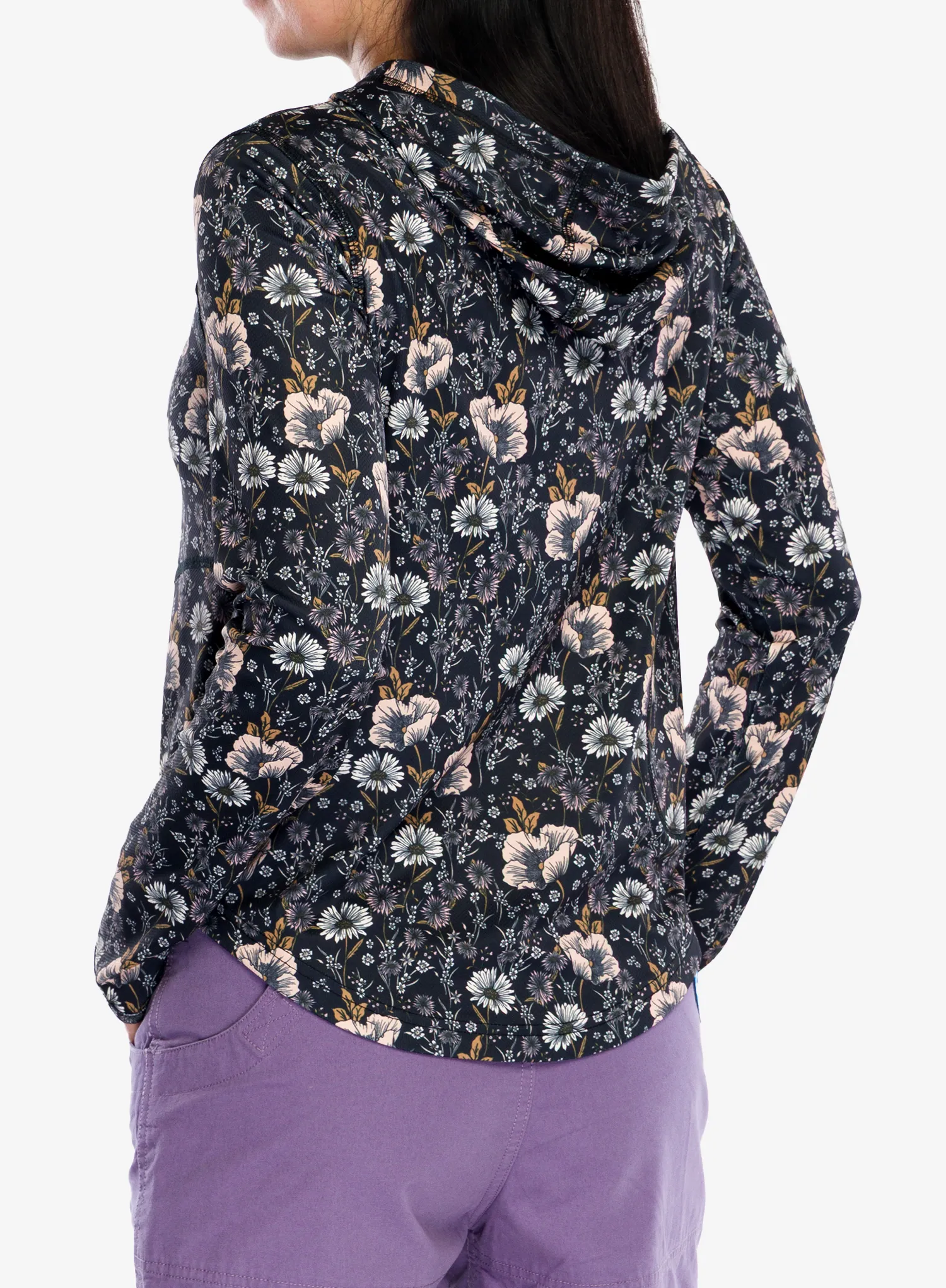 Dámska mikina s kapucňou Kavu Sunshade Hoodie - quiet wildflowers