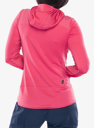 Dámska mikina s kapucňou La Sportiva Aequilibrium Thermal Hoody - rosebay/redwood
