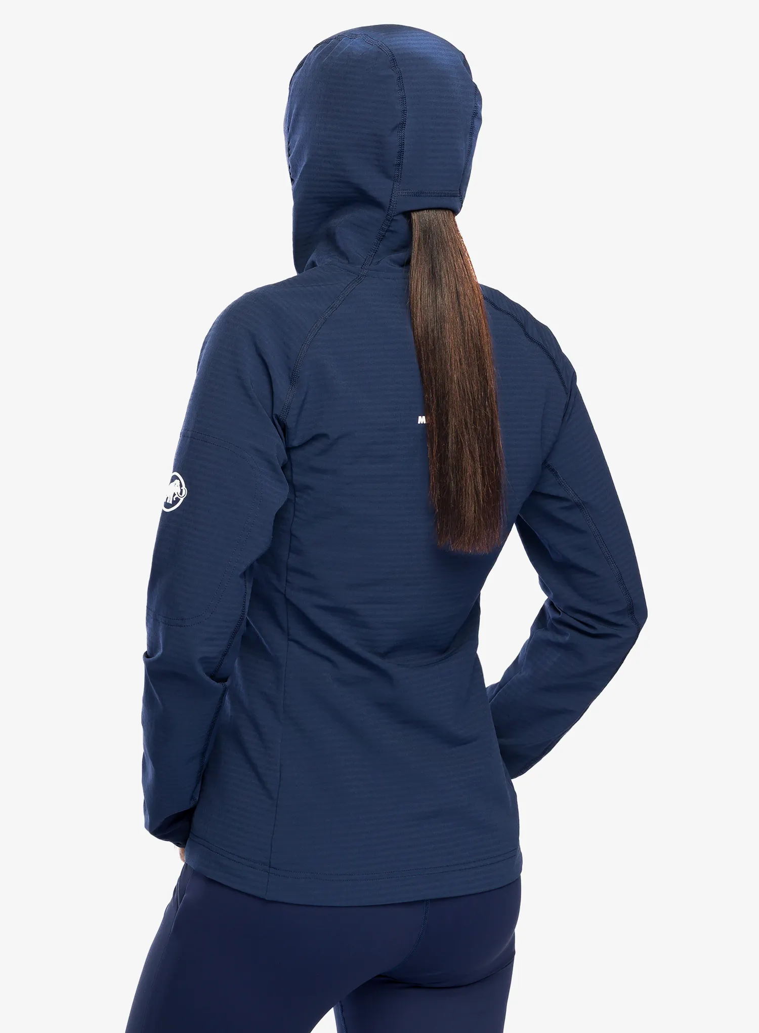 Dámska mikina s kapucňou Mammut Madris Light ML Hooded Jacket - marine