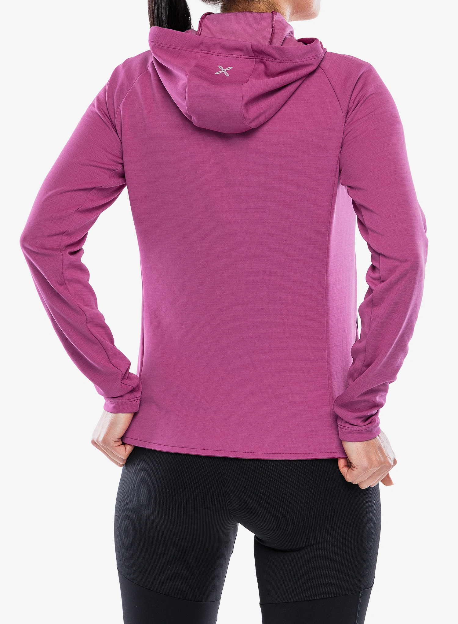 Dámska mikina s kapucňou Montura Timeless Maglia - baton rouge