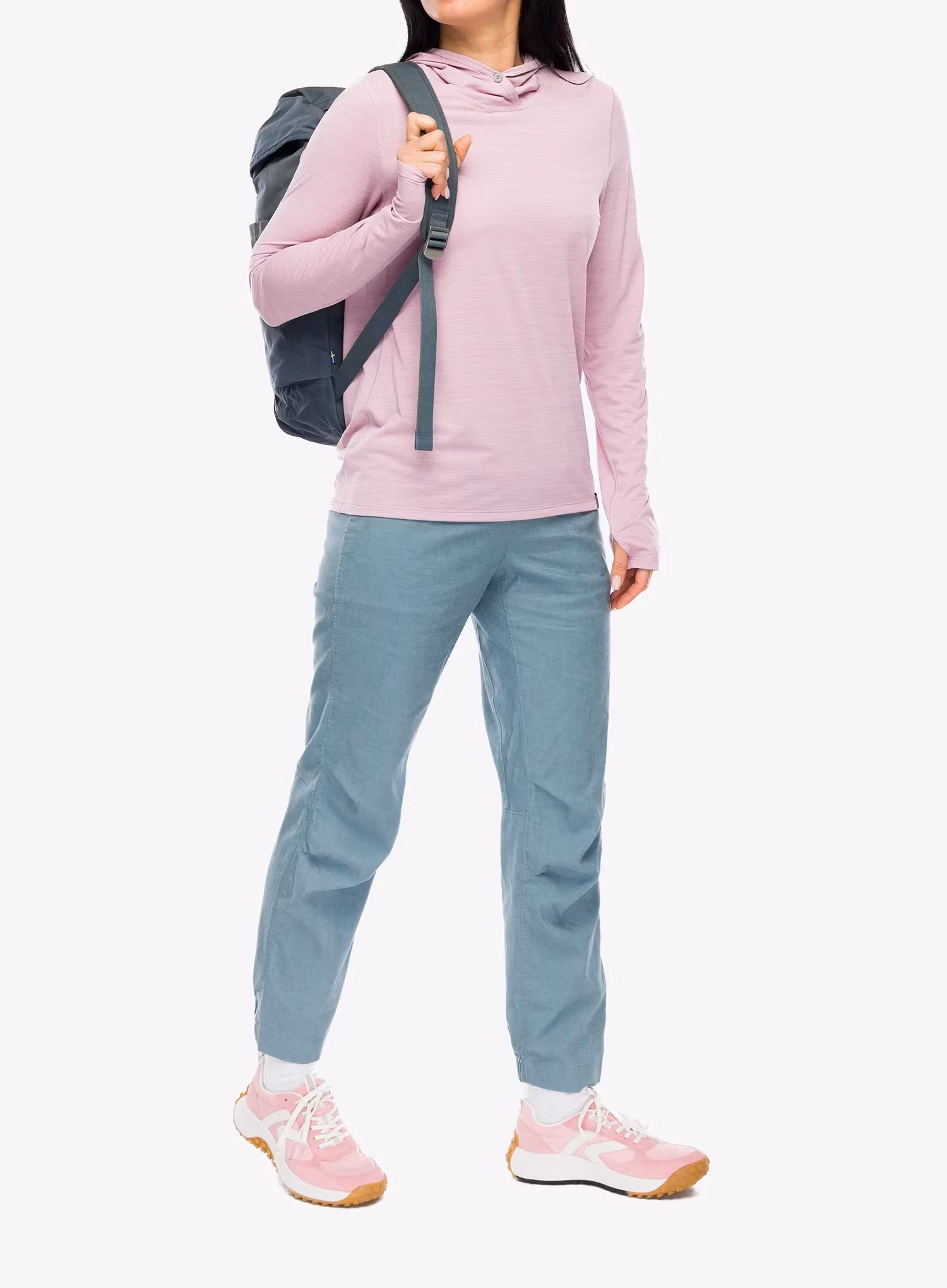 Dámska mikina s kapucňou Patagonia Cap Cool Ultra Hoody - l.violet/quiet violet x-dye