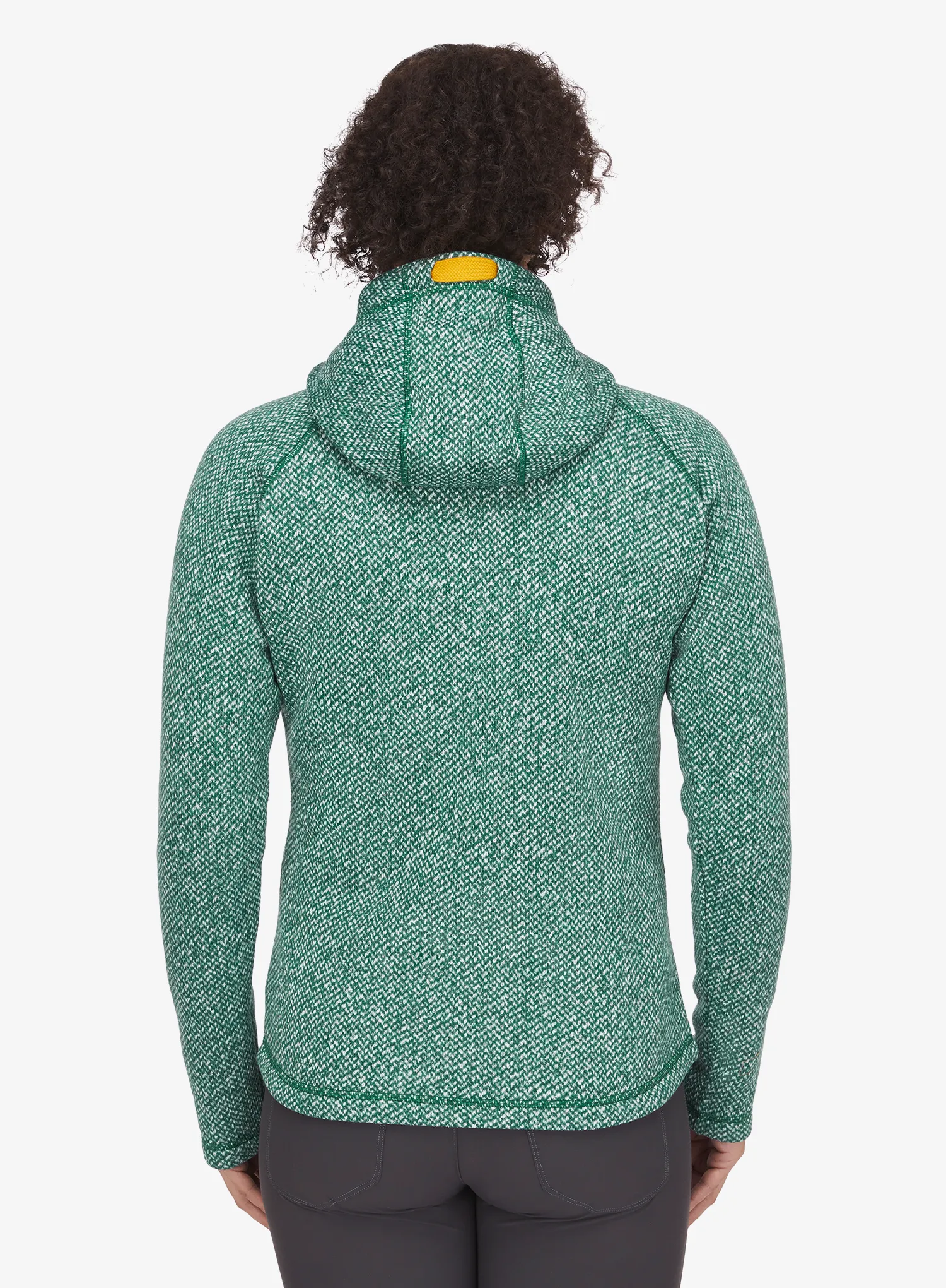 Dámska mikina s kapucňou Rab Amy Hoody - green slate