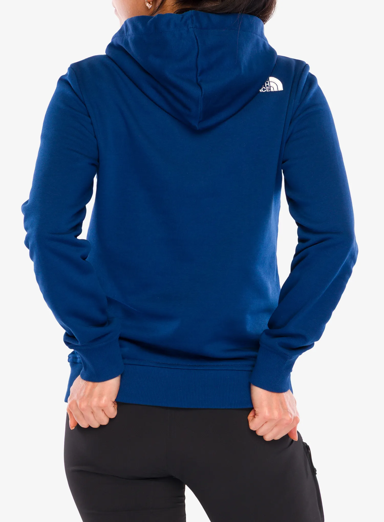 Dámska mikina s kapucňou The North Face Drew Peak Light Hoodie - estate blue/white dune