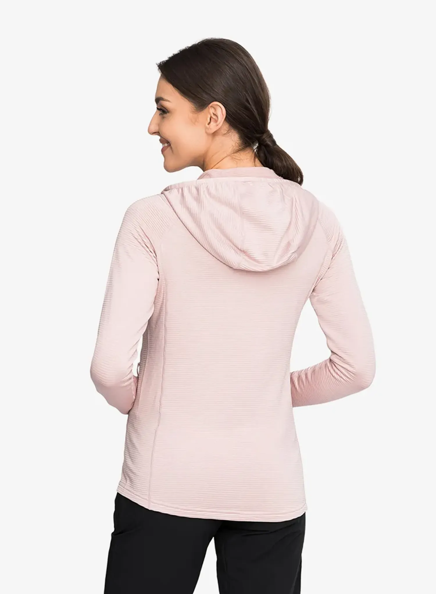 Dámska mikina s kapucňou Viking Birger Hoodie - pink