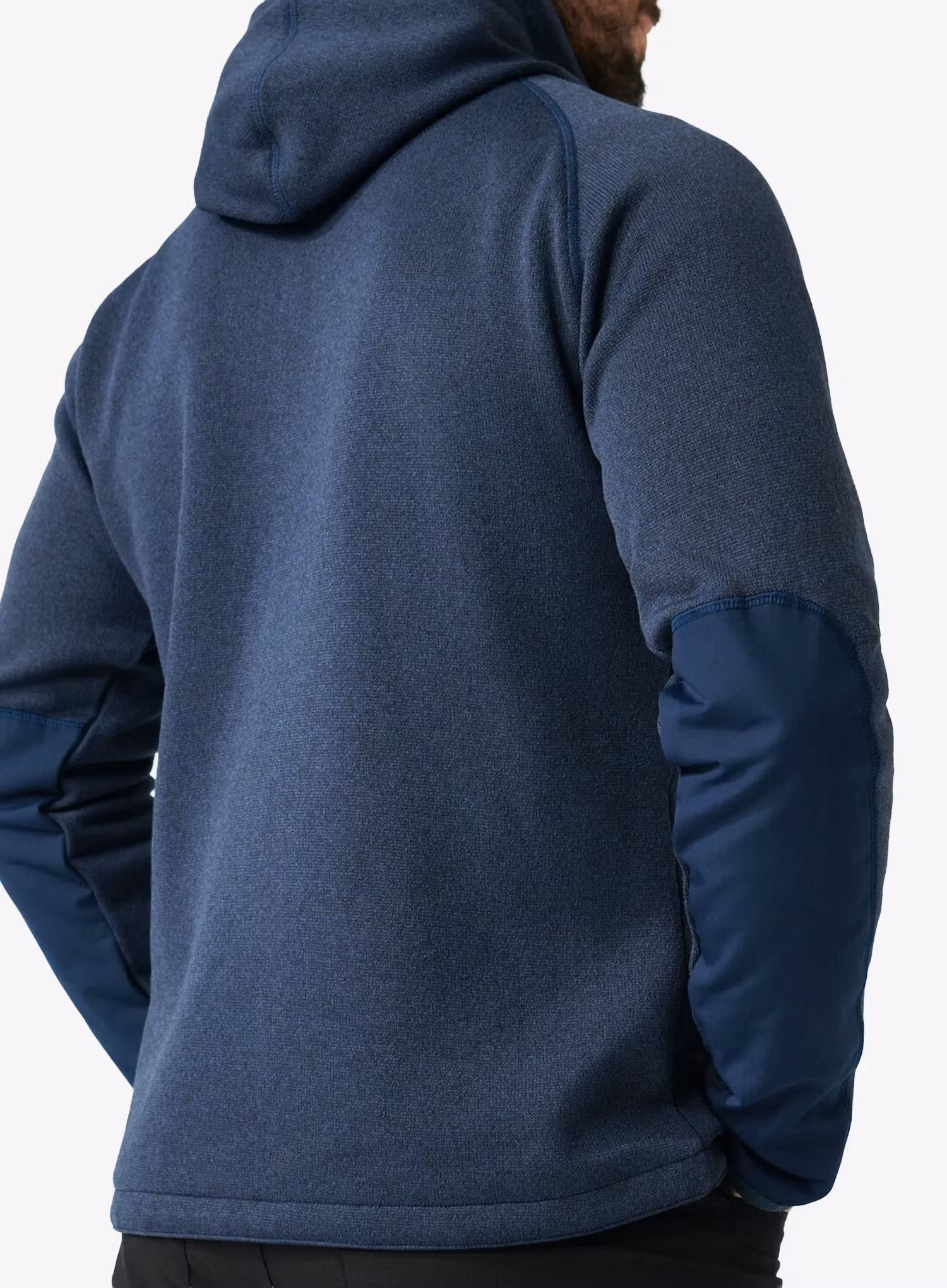Mikina s kapucňou Fjallraven Ovik Fleece Hoodie - navy