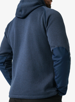 Mikina s kapucňou Fjallraven Ovik Fleece Hoodie - navy