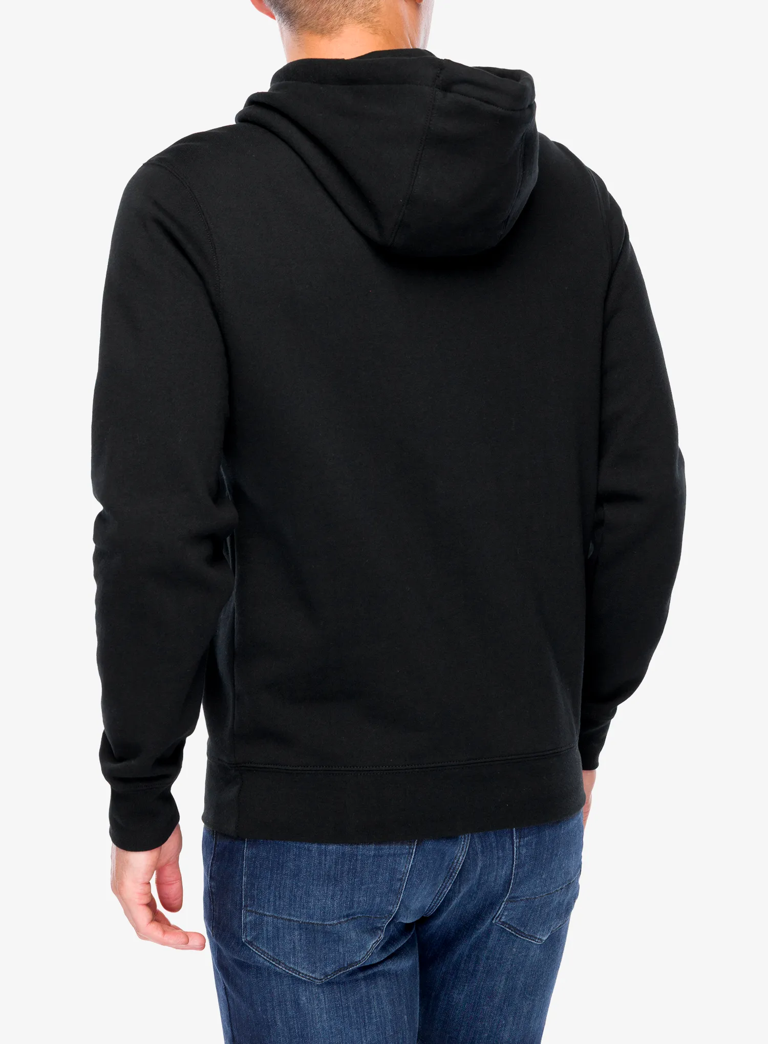 Mikina s kapucňou Fox Absolute Fleece Po - black