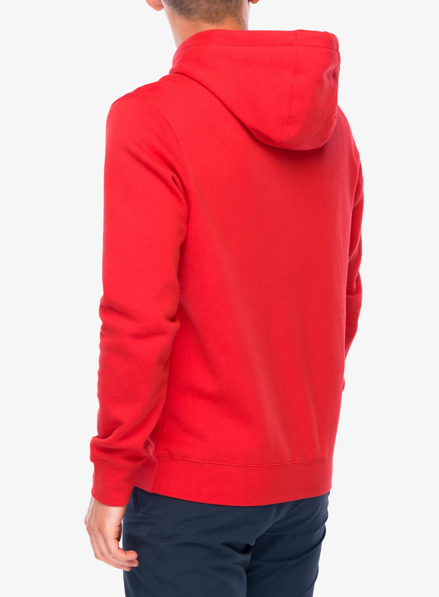 Mikina s kapucňou Fox Absolute Fleece Po - flame red