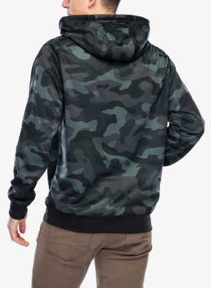 Mikina s kapucňou Fox Head Camo Pullover Hoodie - black como
