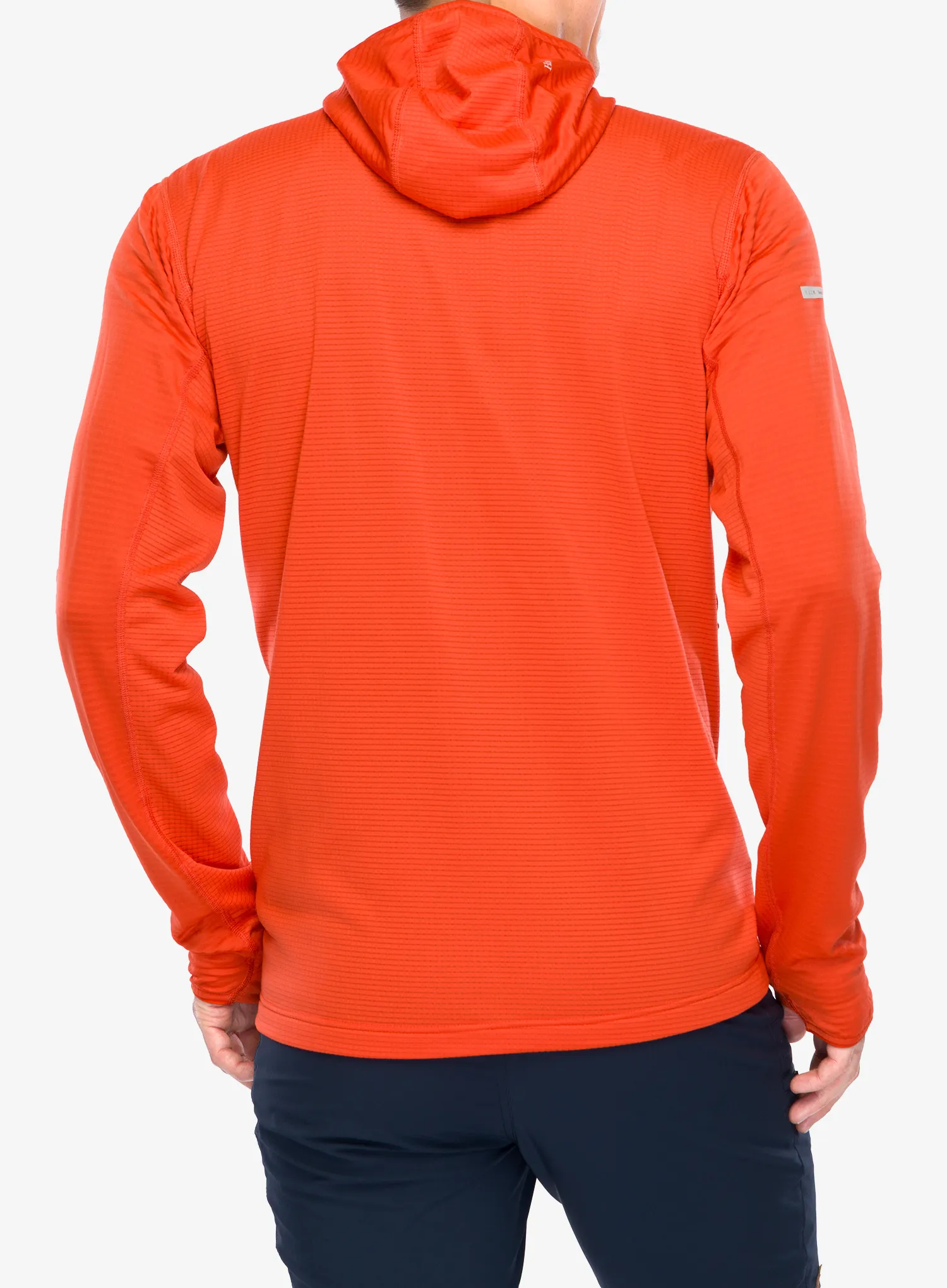 Mikina s kapucňou Haglofs L.I.M Mid Multi II Hood - habanero