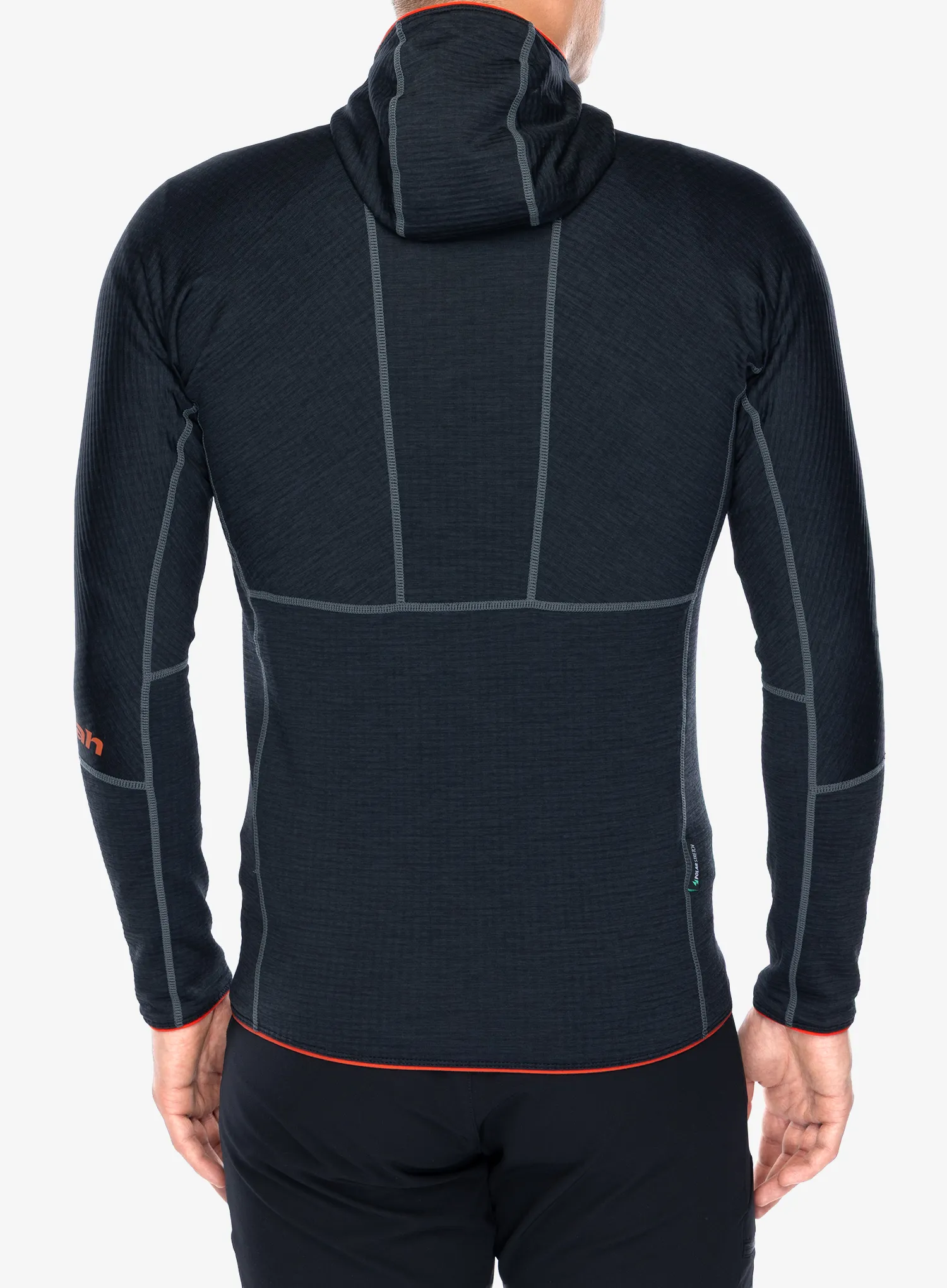 Mikina s kapucňou Hannah Niro Hoody - anthracite mel