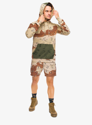 Mikina s kapucňou Helikon-Tex Hoodie 6 Color&DNC - color desert