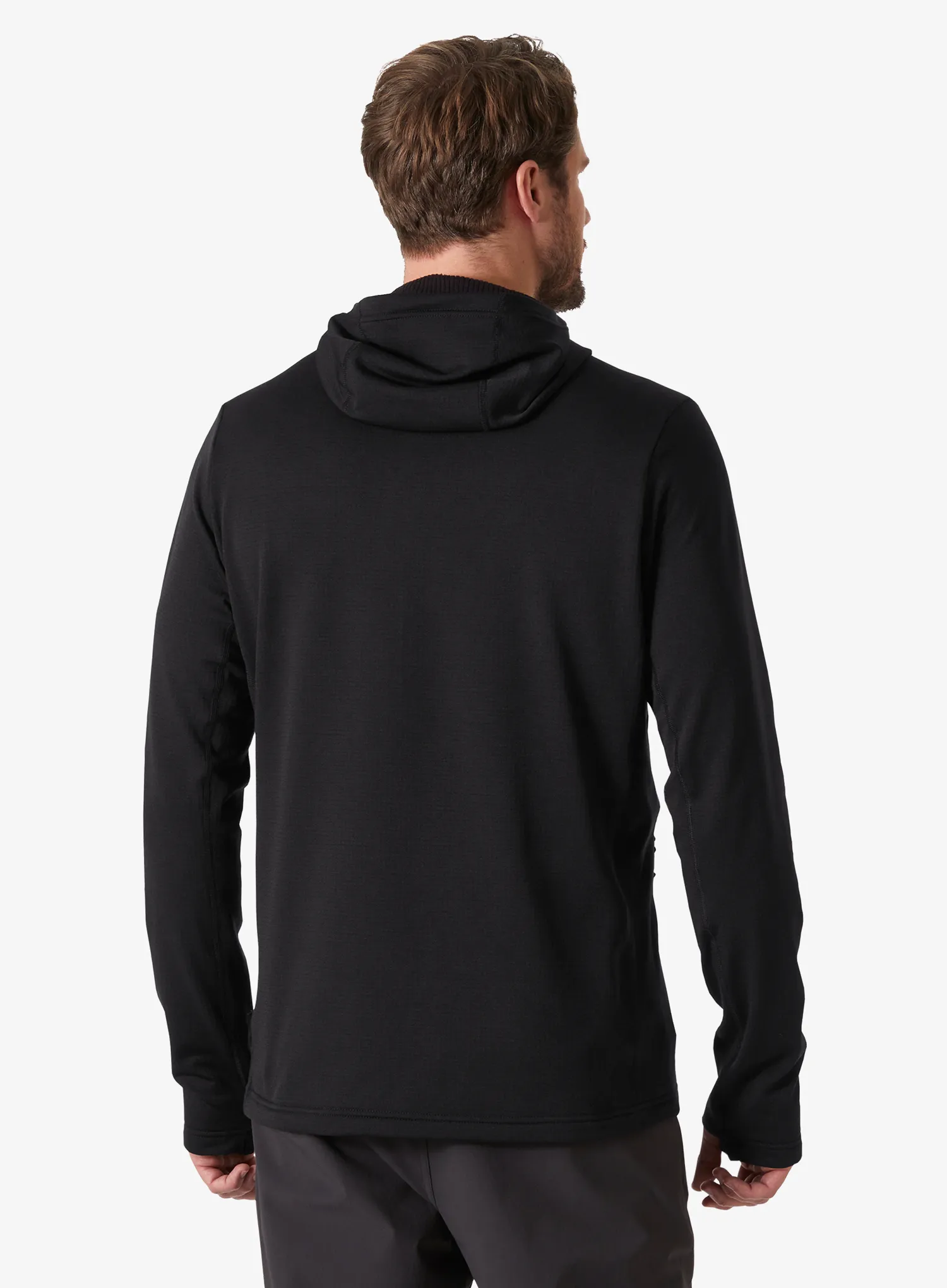 Mikina s kapucňou Helly Hansen Versalite Hooded Fleece Jacket - black