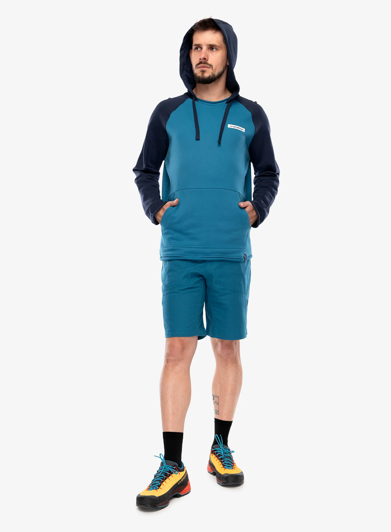 Mikina s kapucňou La Sportiva Telendos Hoody - lake/night sky