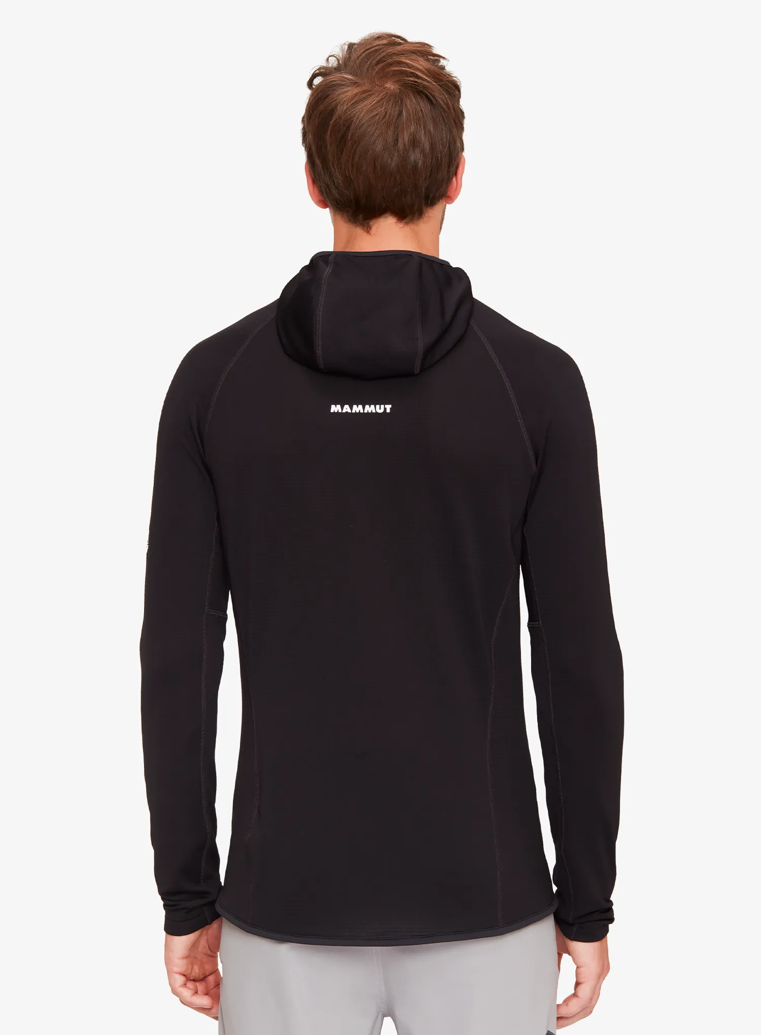 Mikina s kapucňou Mammut Aenergy Light ML Hooded Jacket - black