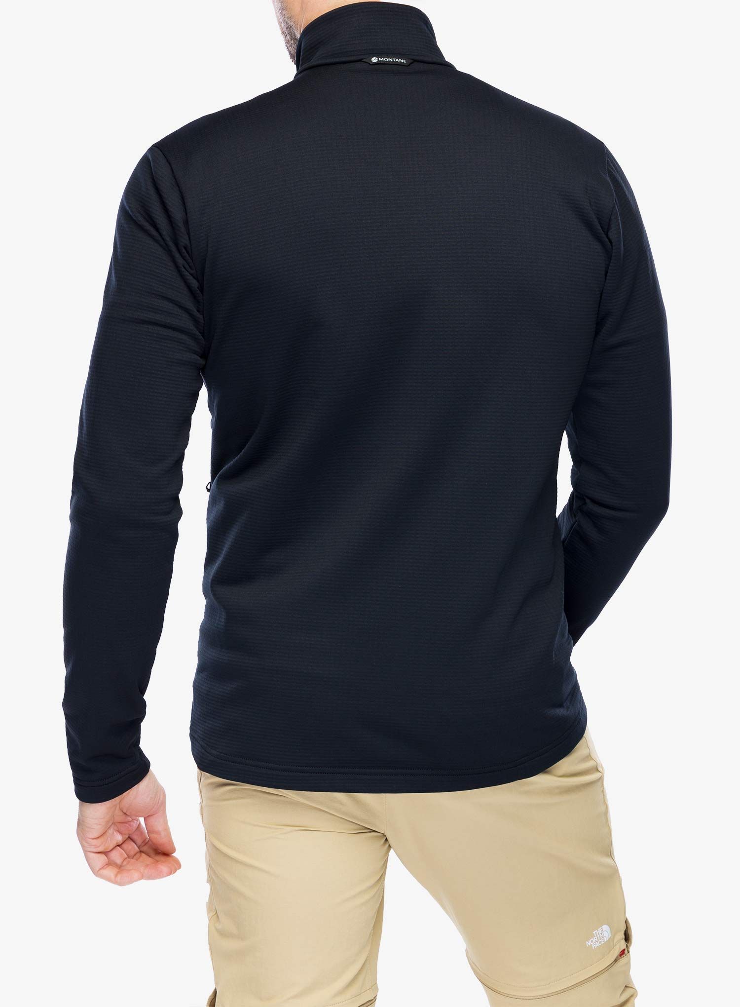 Mikina na zips Montane Protium Jacket - black/black