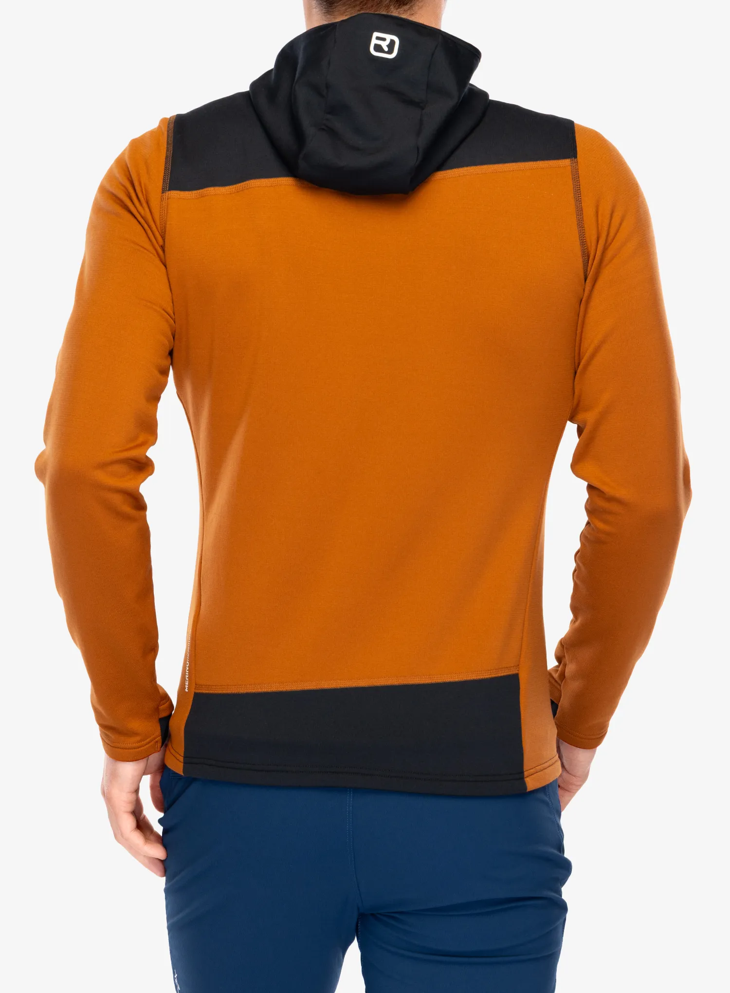 Mikina s kapucňou Ortovox Fleece Light Hoody - bristle brown